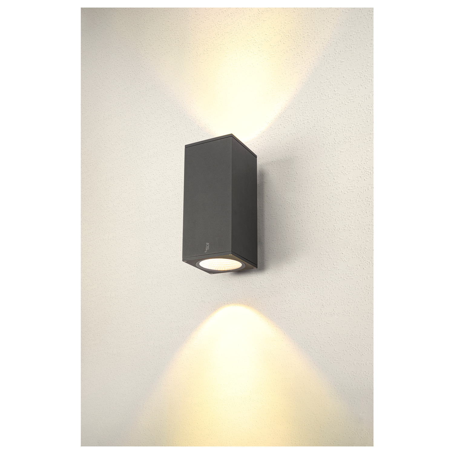 ENOLA SQUARE UP/DOWN L Outdoor LED utanpåliggande väggarmatur antracit CC - SLV | Bellalite