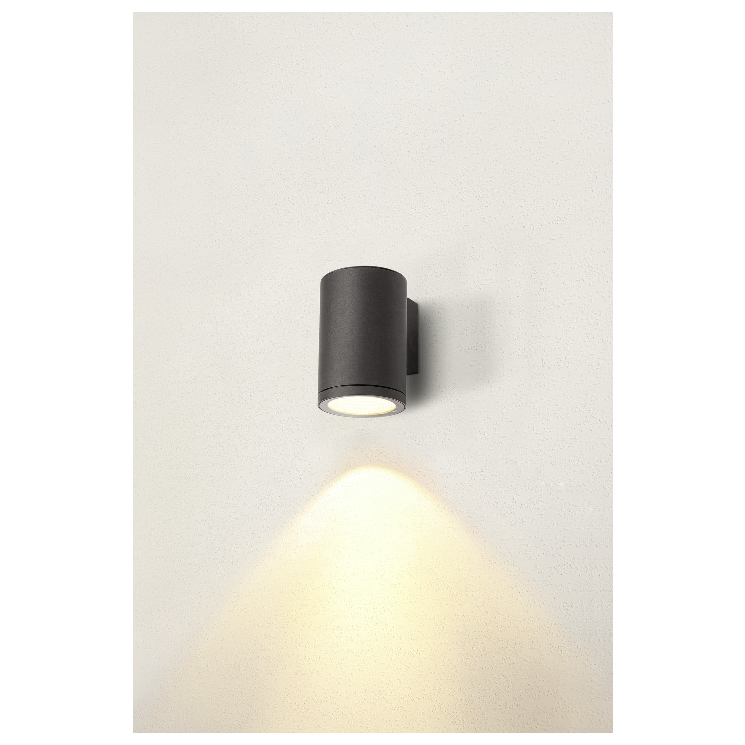 ENOLA ROUND L Single Outdoor LED utanpåliggande väggarmatur antr - SLV | Bellalite