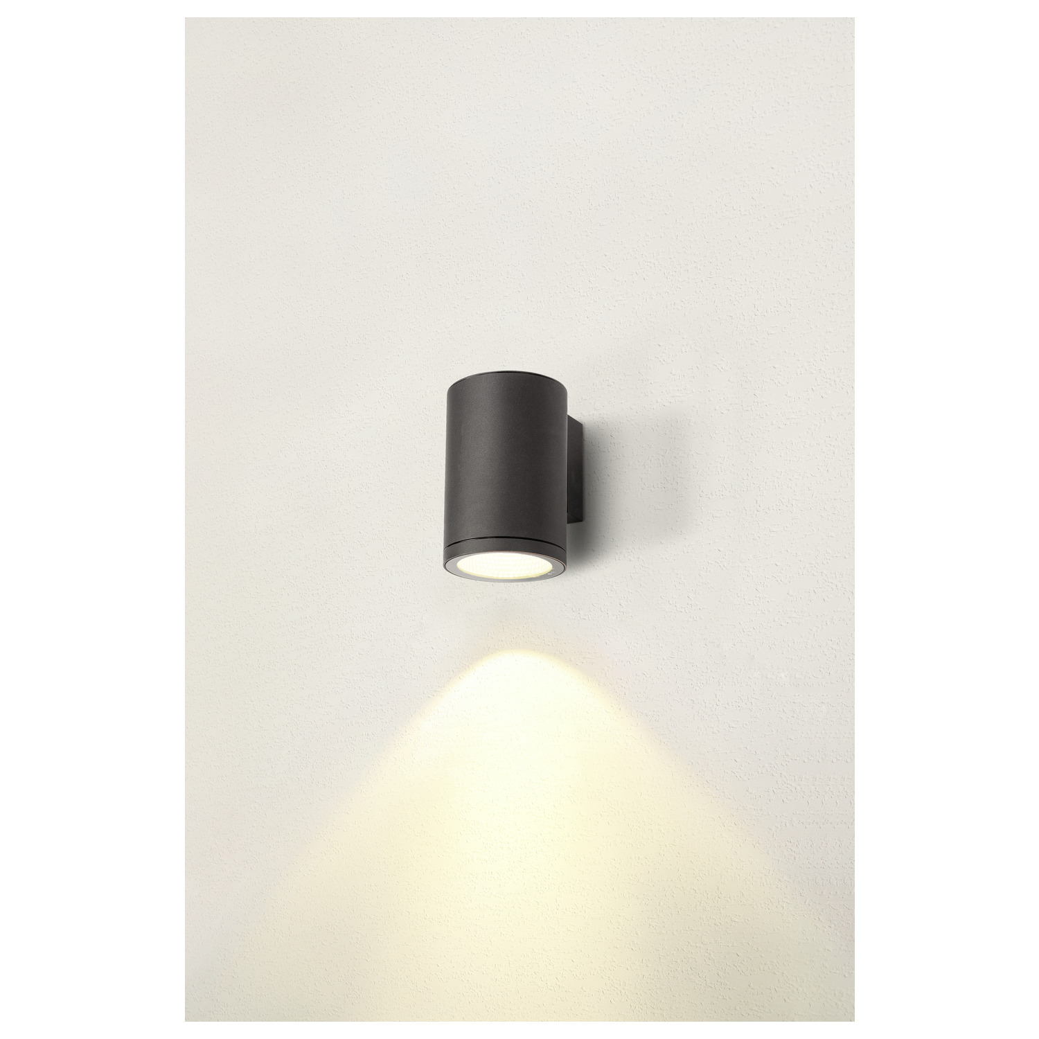 ENOLA ROUND L Single Outdoor LED utanpåliggande väggarmatur antr - SLV | Bellalite