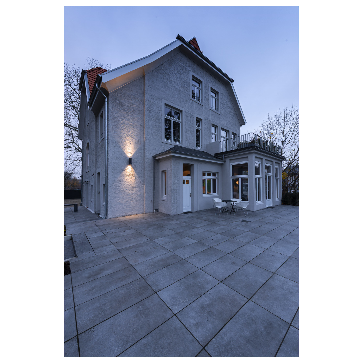 ENOLA ROUND UP/DOWN L Outdoor LED utanpåliggande väggarmatur antracit CC - SLV | Bellalite