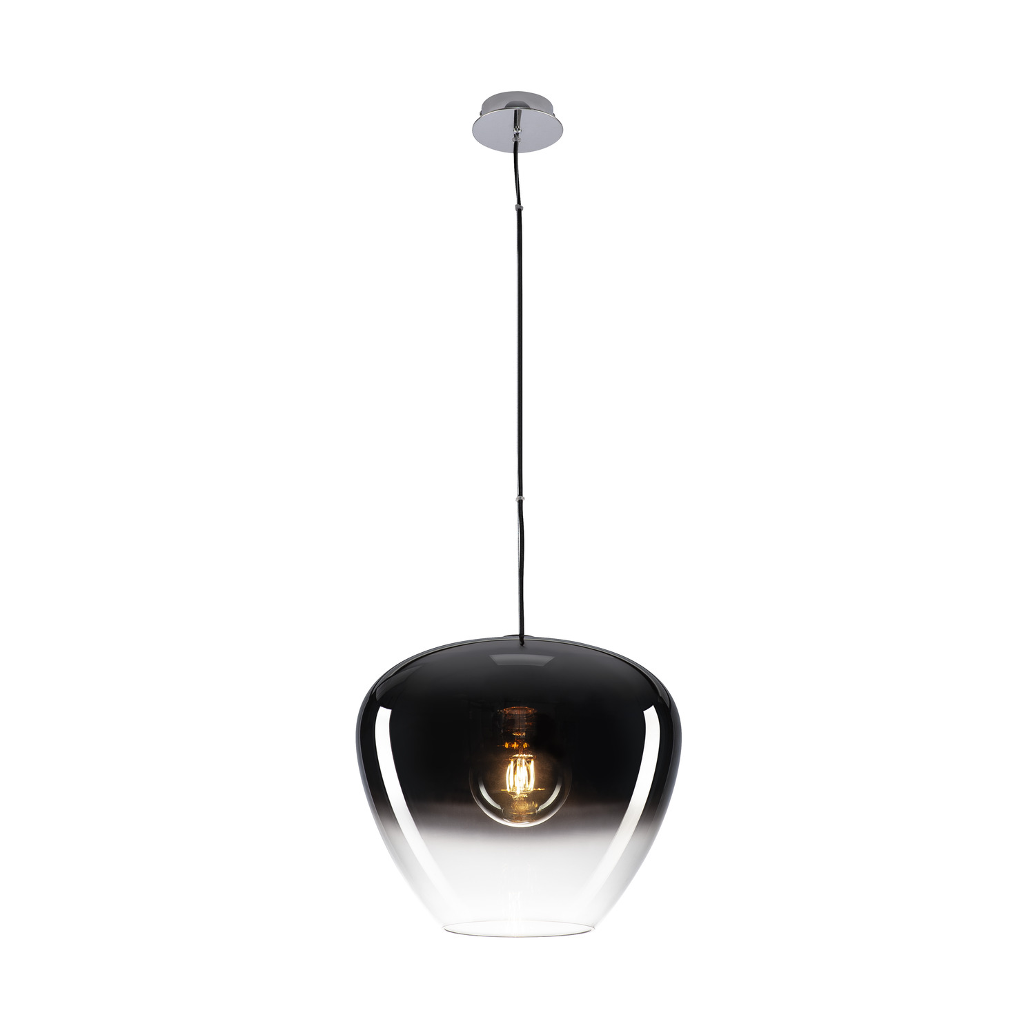 PANTILO CONVEX 40 Indoor pendelarmatur E27 krom - SLV | Bellalite