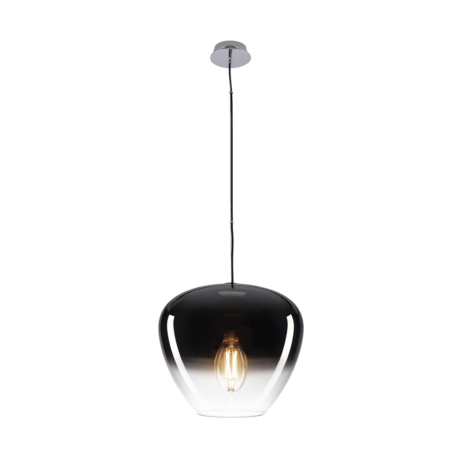 PANTILO CONVEX 40 Indoor pendelarmatur E27 krom - SLV | Bellalite