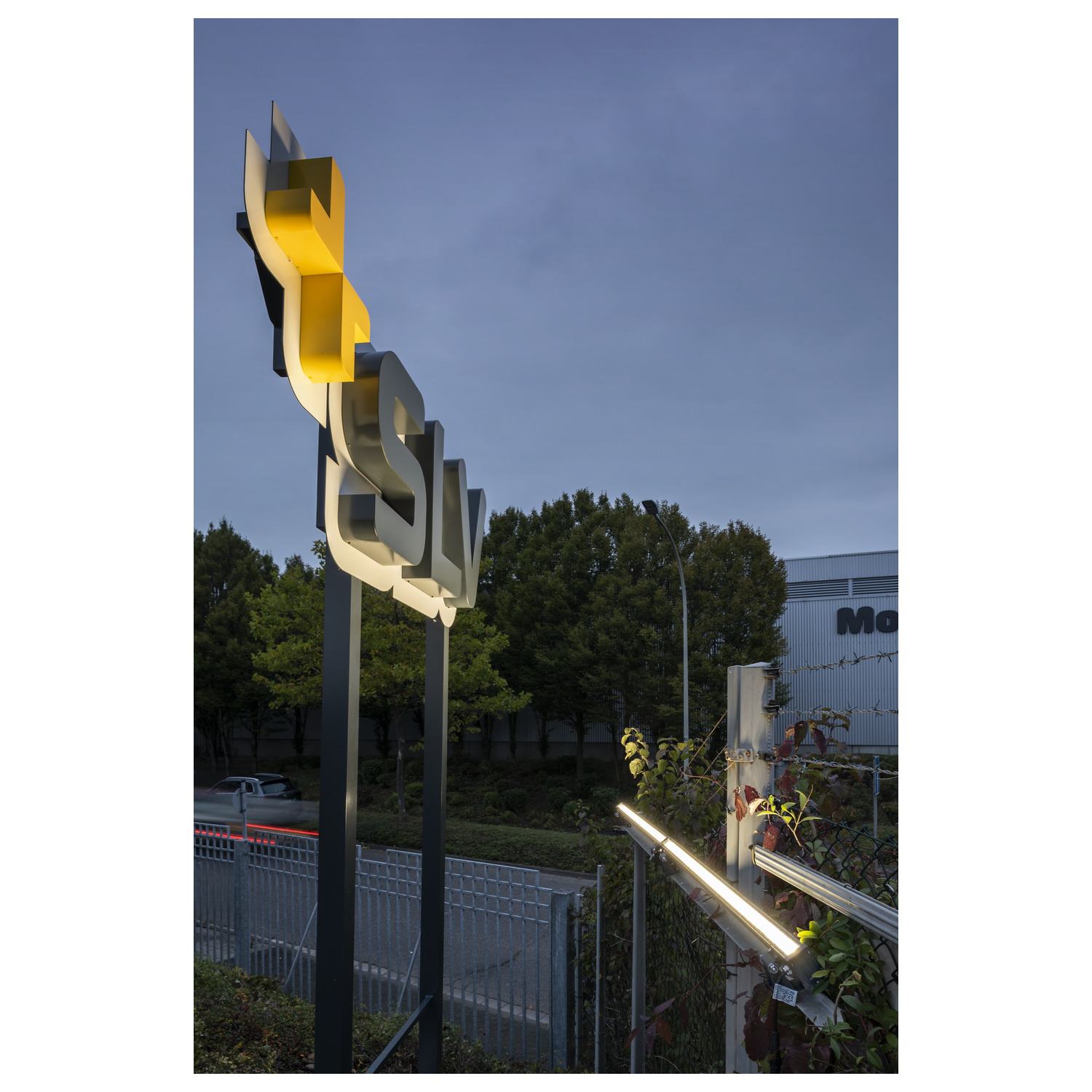 GALEN 120 SP LED-PROFIL Outdoor Enfärgad CCT-switch 3000/400 - SLV | Bellalite