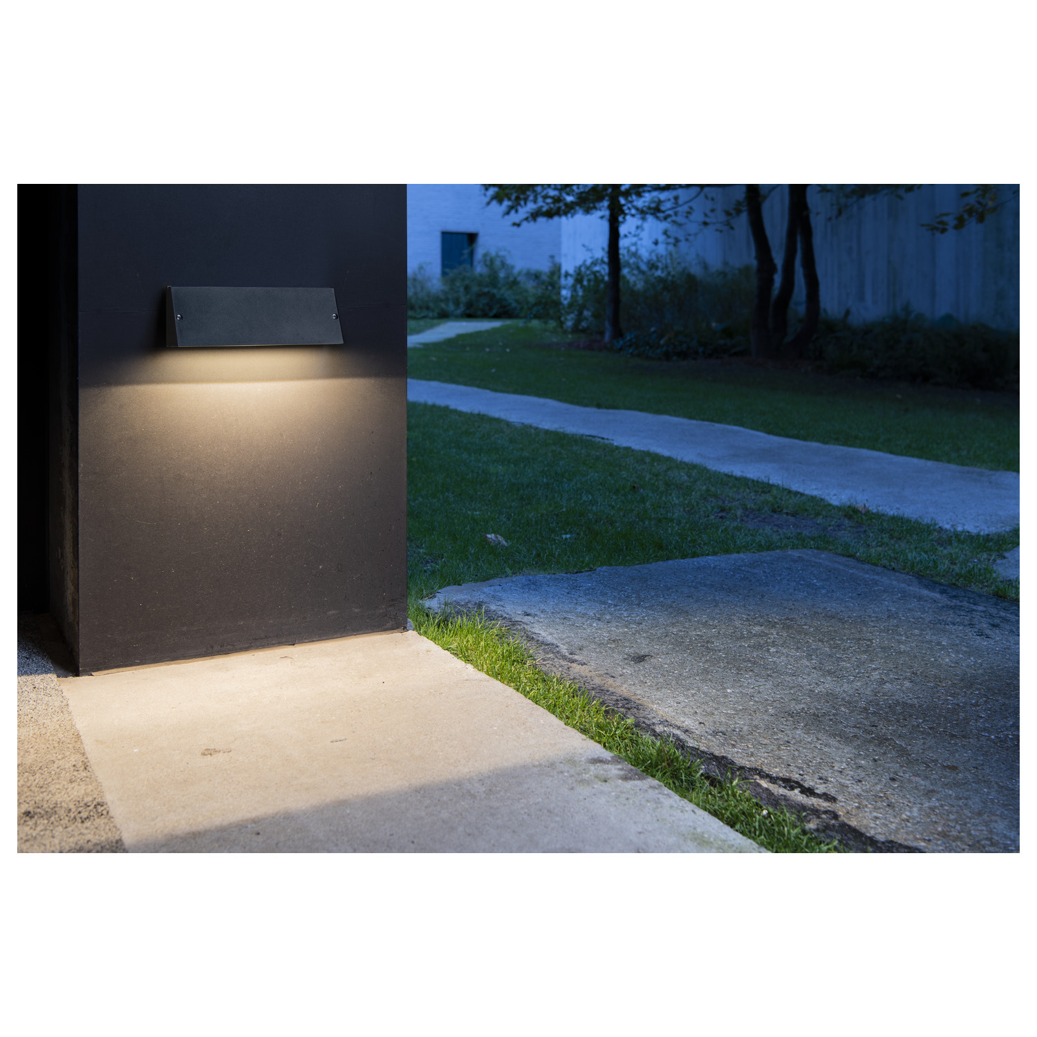 PEMA® WL Outdoor LED utanpåliggande väggarmatur svart CCT s - SLV | Bellalite