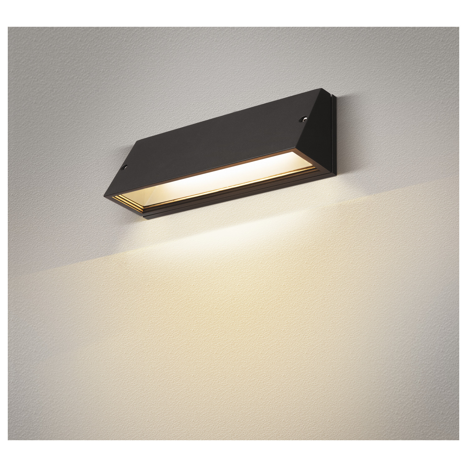 PEMA® WL Outdoor LED utanpåliggande väggarmatur svart CCT s - SLV | Bellalite