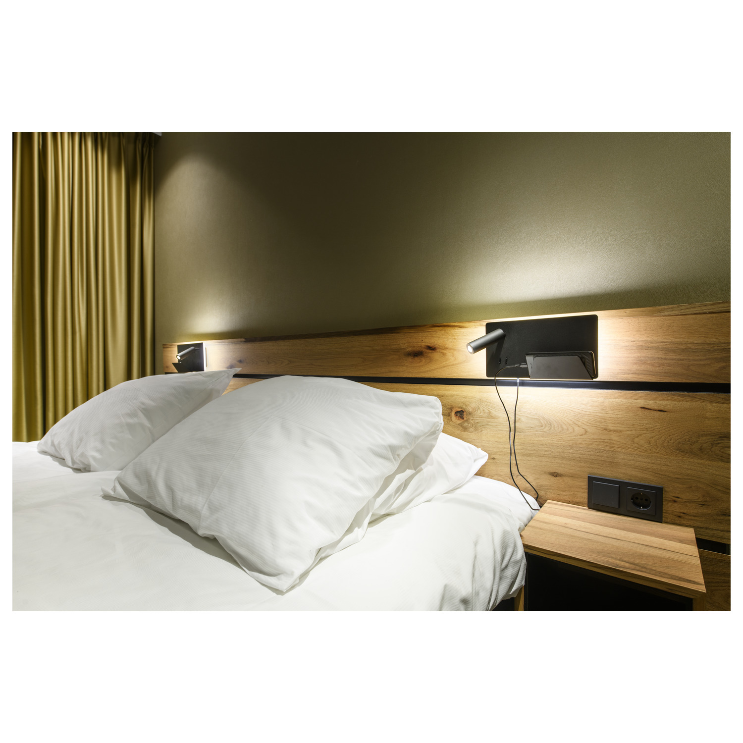 SOMNILA SPOT Indoor LED utanpåliggande väggarmatur 3000 K svart - SLV | Bellalite