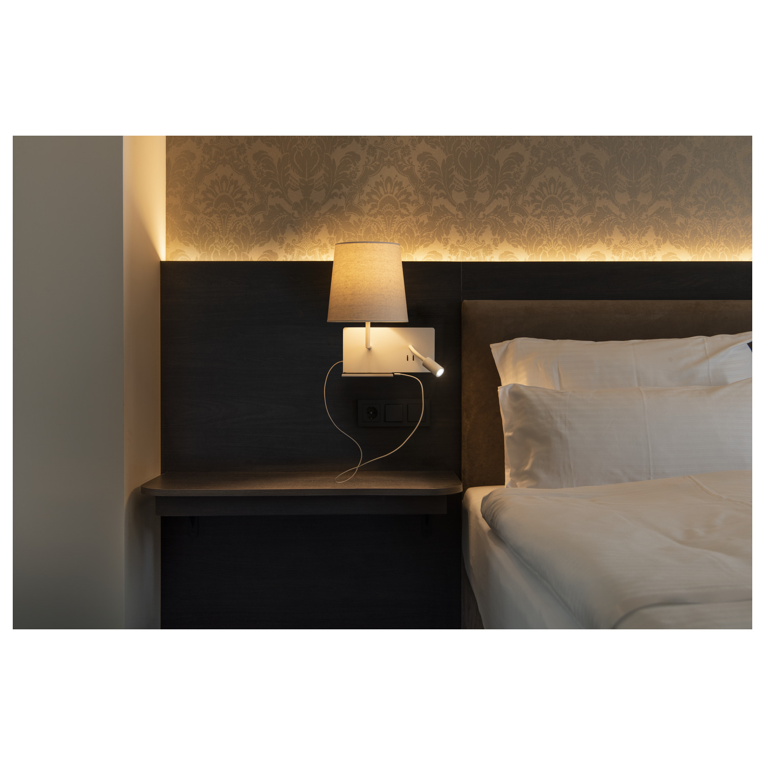 SOMNILA FLEX Indoor LED utanpåliggande väggarmatur 3000 K vit v - SLV | Bellalite