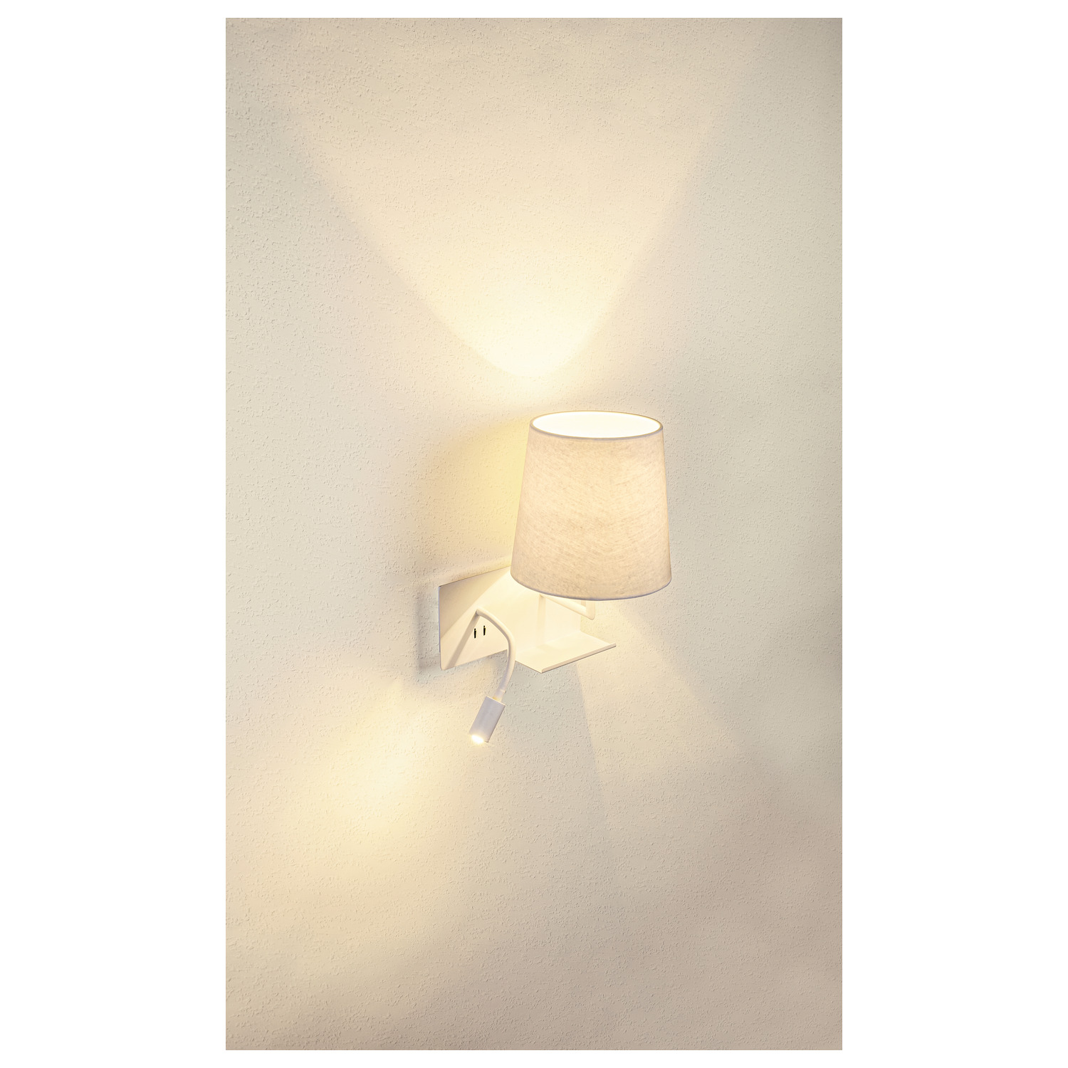 SOMNILA FLEX Indoor LED utanpåliggande väggarmatur 3000 K vit v - SLV | Bellalite
