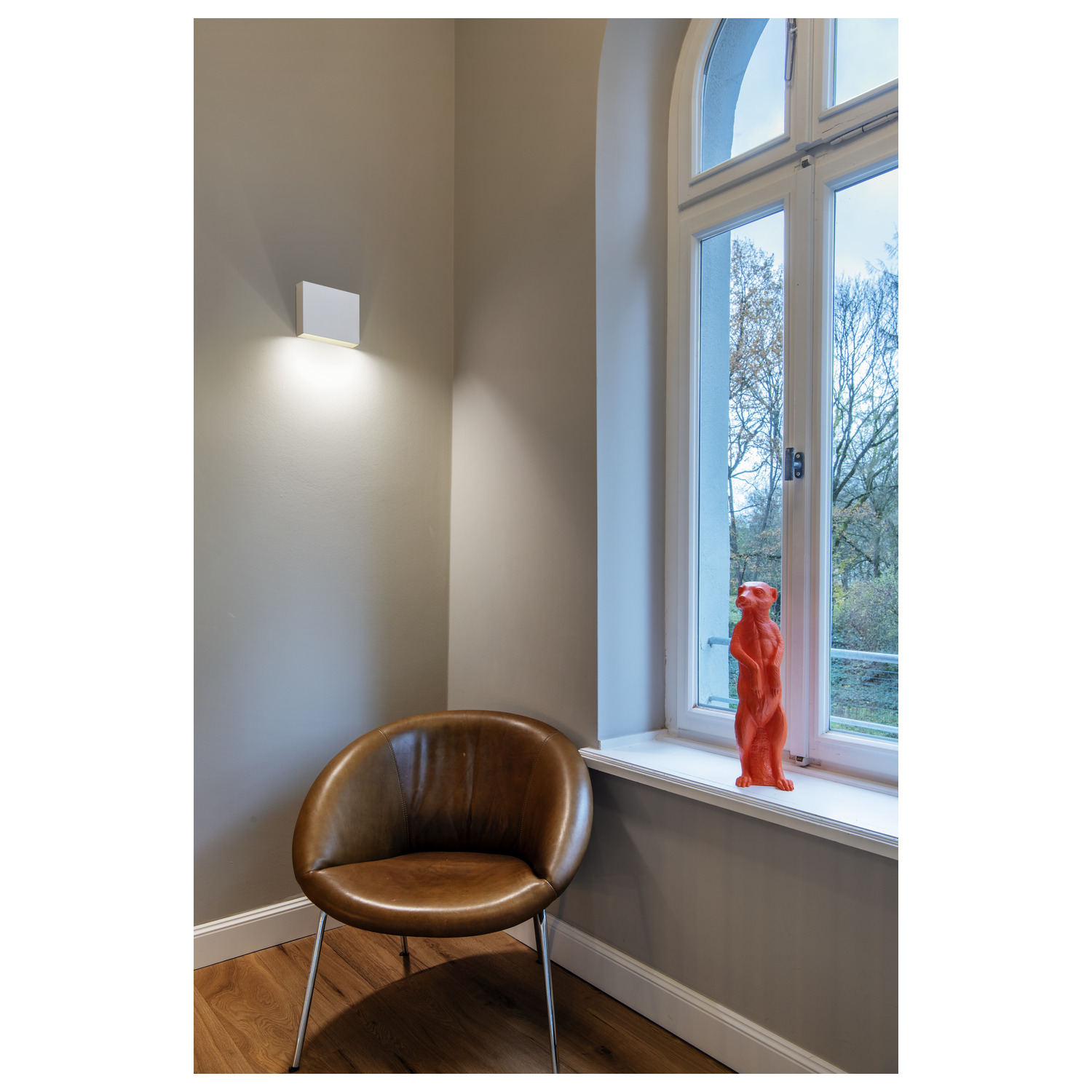 QUAD FRAME 19 Indoor LED utanpåliggande väggarmatur vit CCT swit - SLV | Bellalite