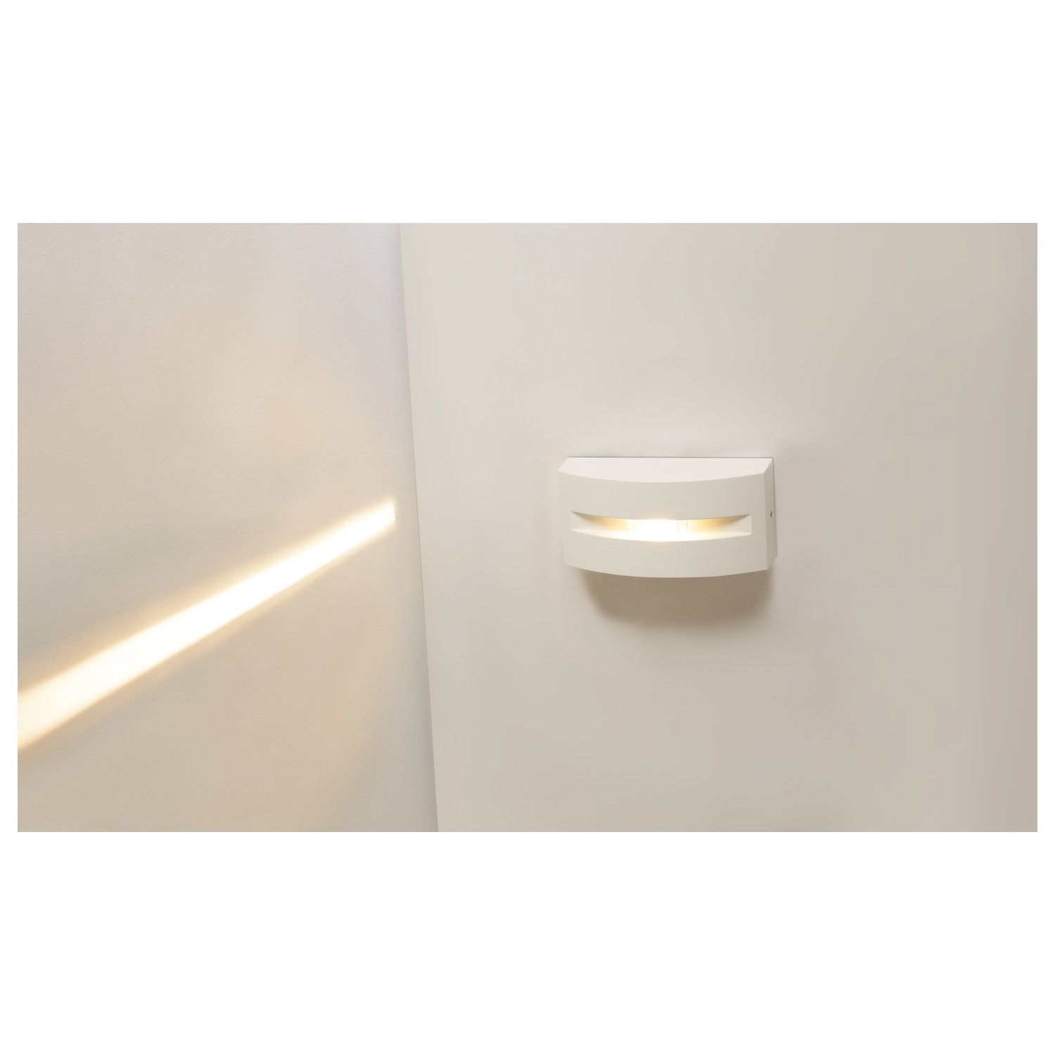 OUT-BEAM FRAME CW Outdoor LED-vägg- och taklampa vit 3000 K - SLV | Bellalite