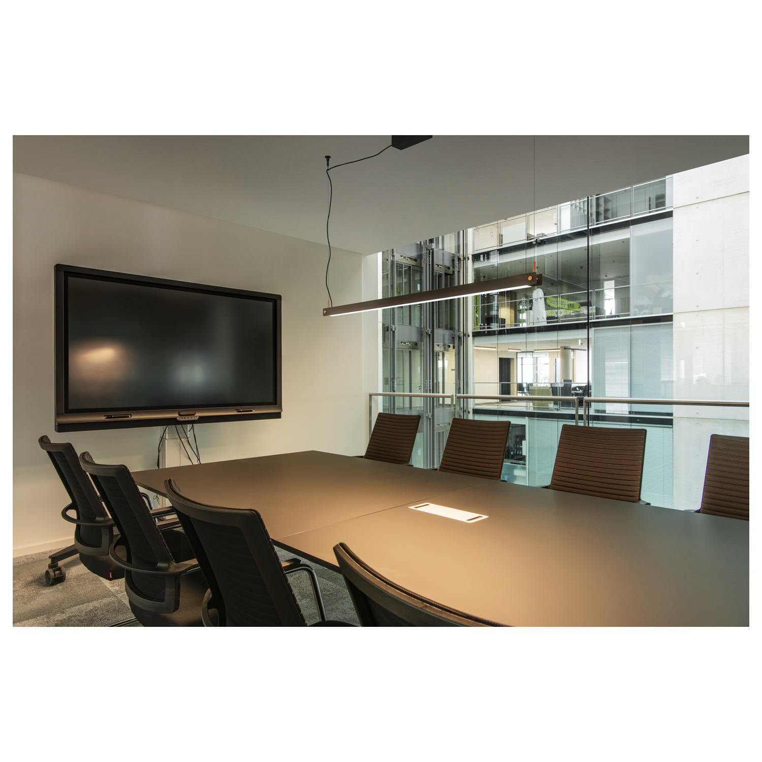NOYA PD PHASE Indoor LED-taklampa svart CCT-switch 2700/3000 K - SLV | Bellalite