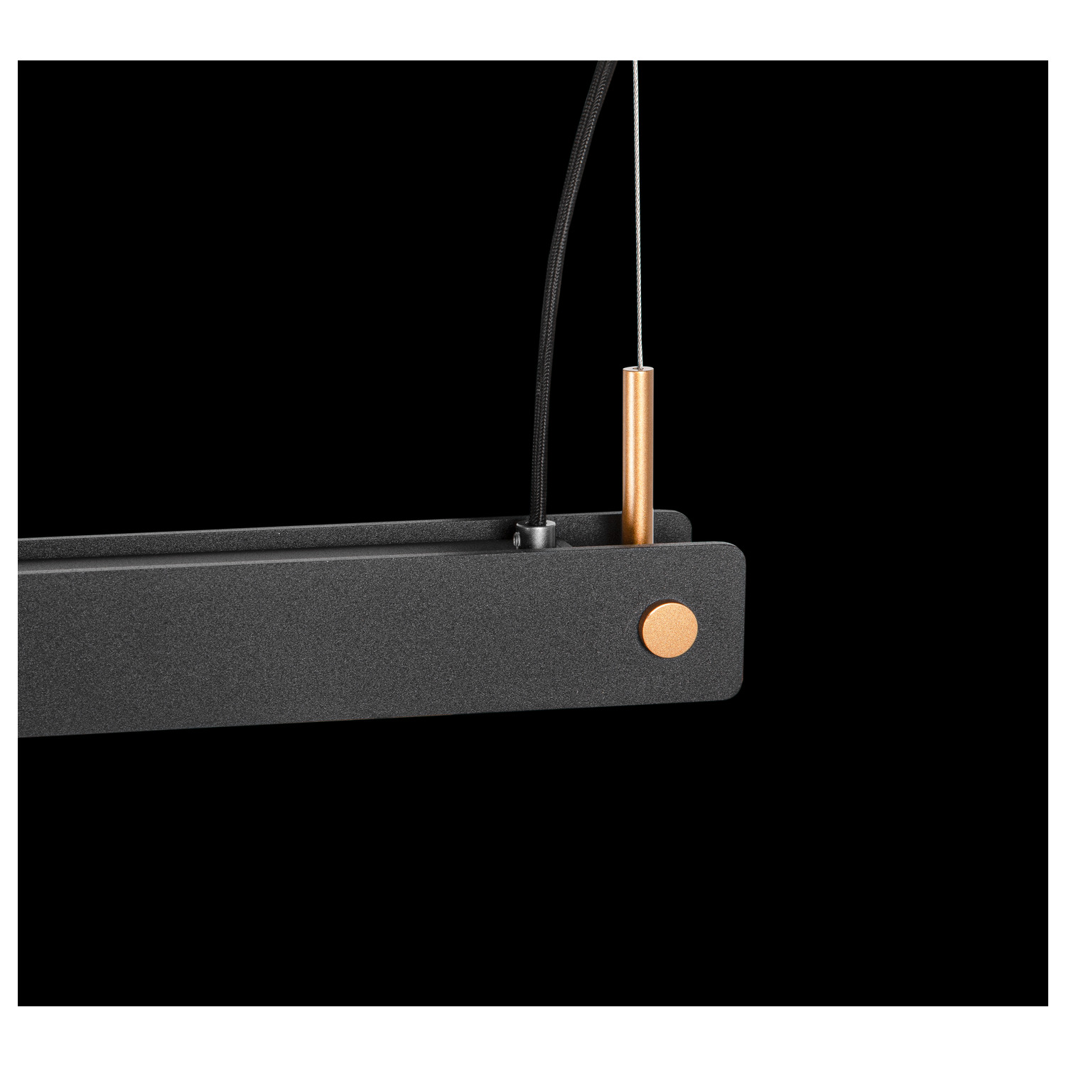 NOYA PD PHASE Indoor LED-taklampa svart CCT-switch 2700/3000 K - SLV | Bellalite