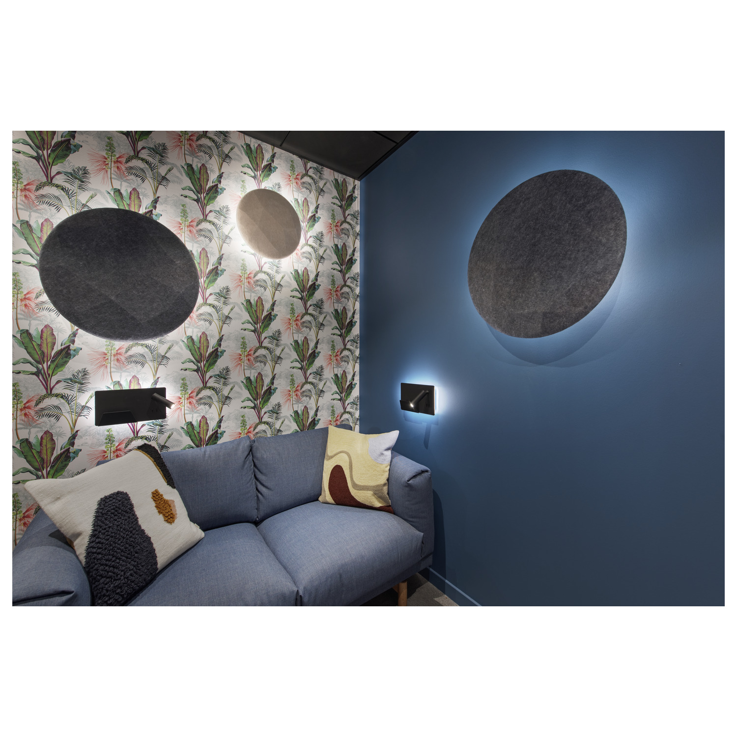 SOMNILA SPOT Indoor LED utanpåliggande väggarmatur 3000 K svart - SLV | Bellalite