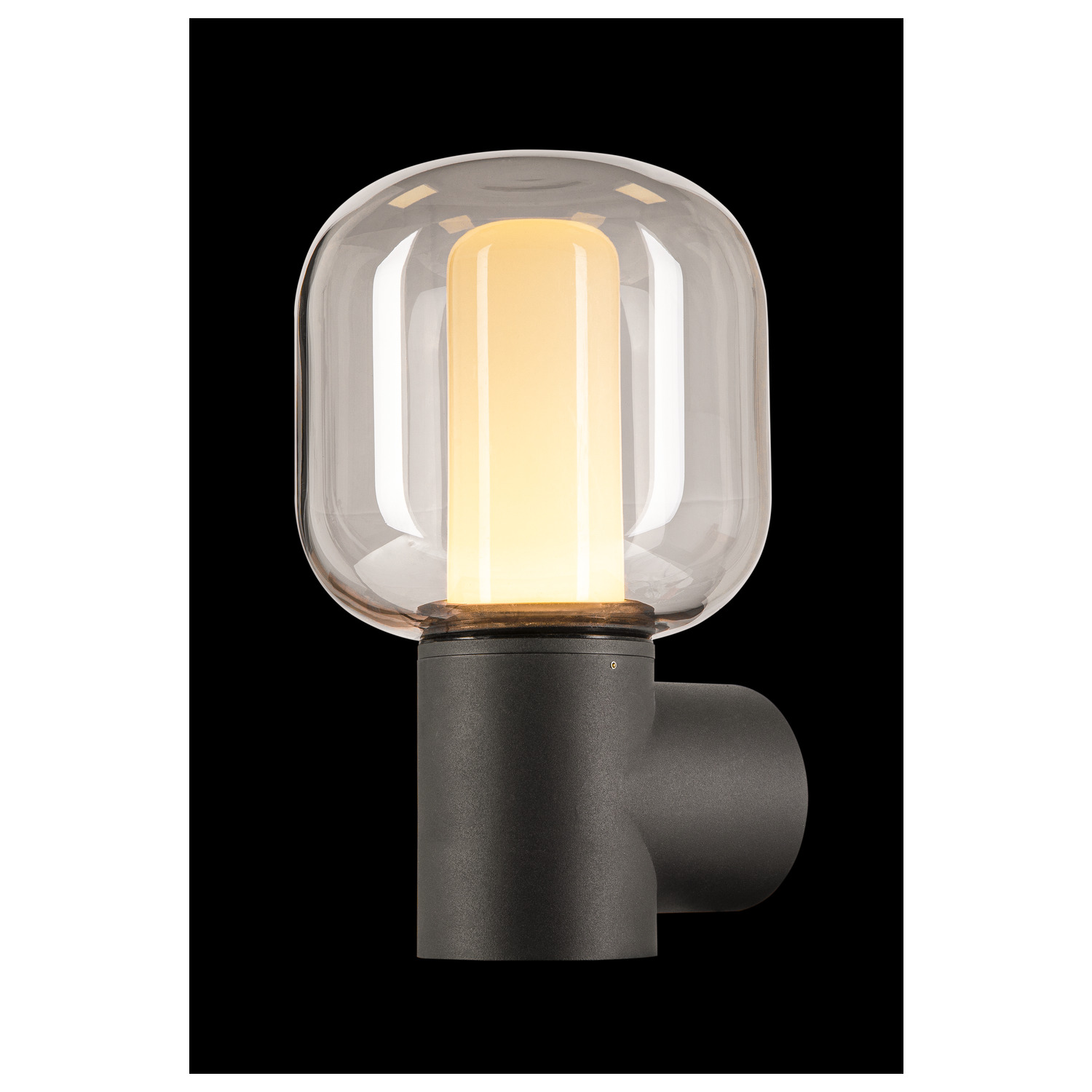 OVALISK WL Outdoor ytmonterad LED-vägglampa antracit CCT-swit - SLV | Bellalite