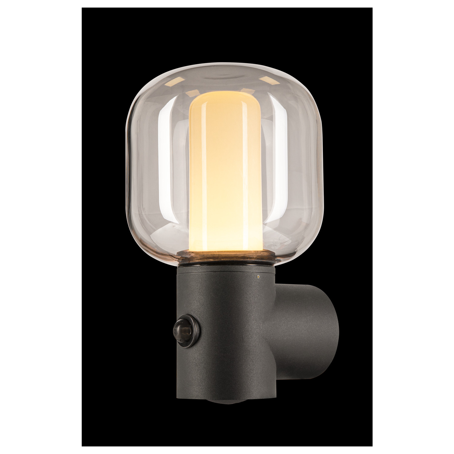 OVALISK WL Sensor Outdoor ytmonterad LED-vägglampa antracit CCT-swit - SLV | Bellalite