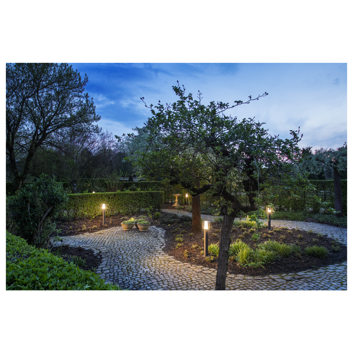 OVALISK 75 FL Outdoor LED-golvlampa antracit CCT-switch 3000/400 - SLV | Bellalite