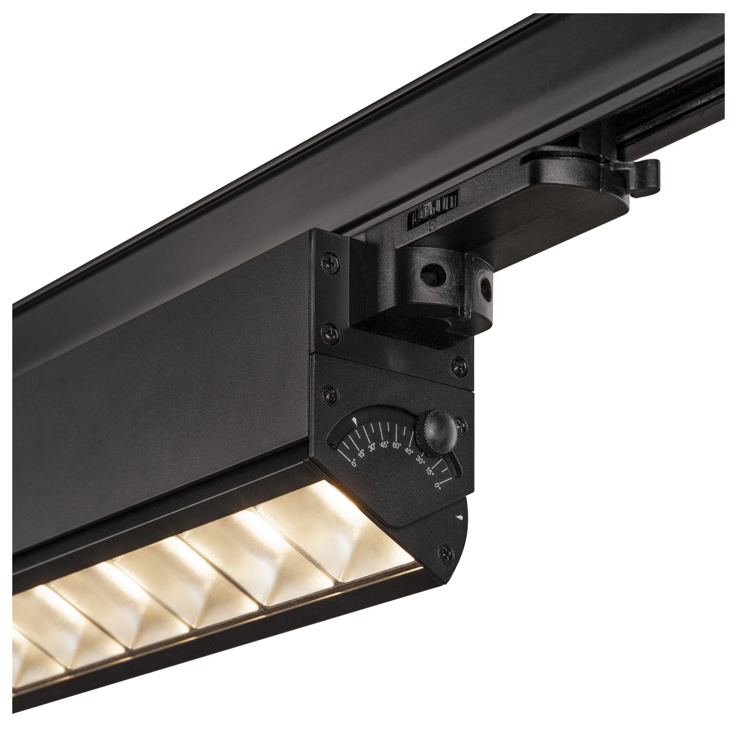 3-fase SIGHT MOVE zwart 1xLED 3000K
