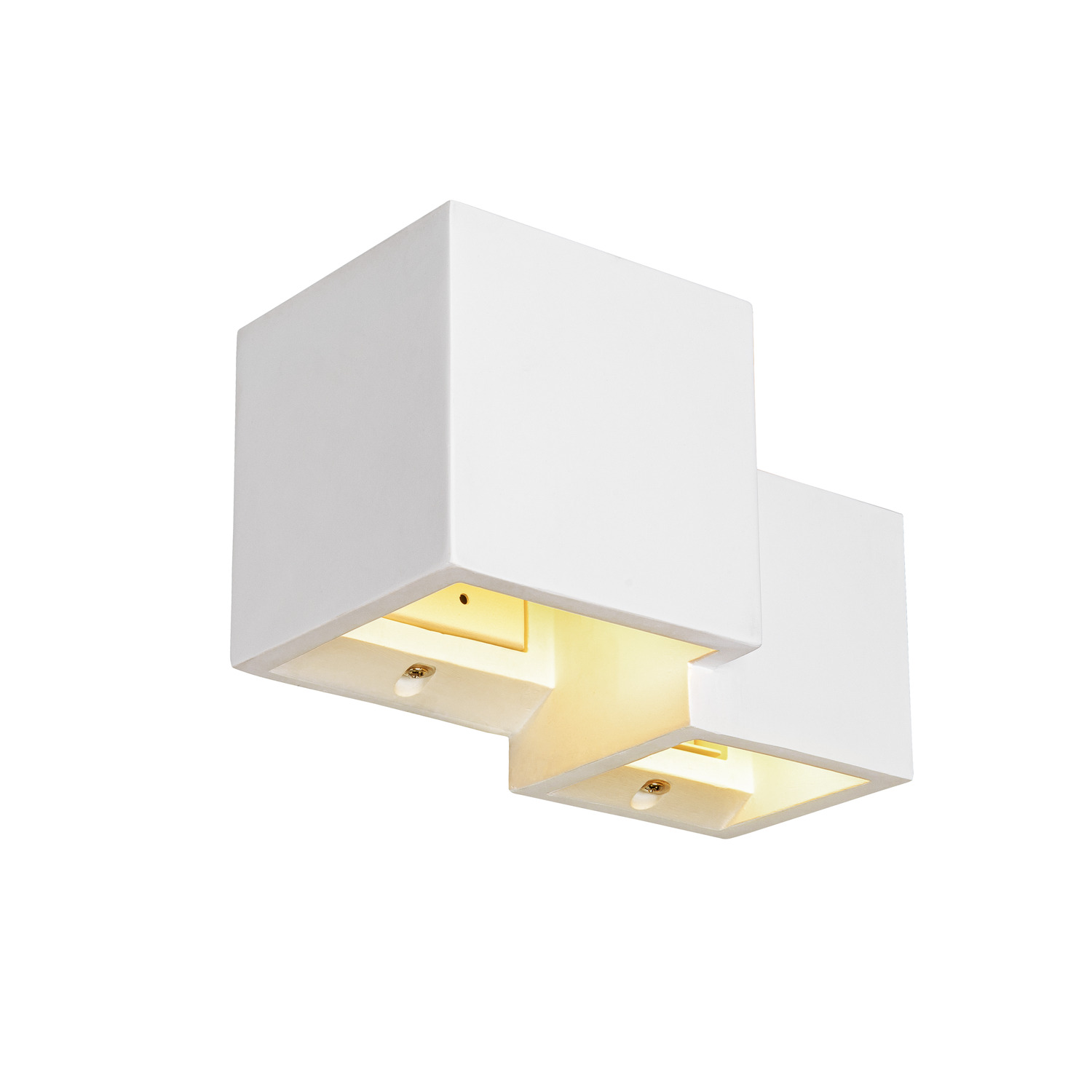 PLASTRA WL CUBES Indoor Ytmonterad vägglampa QT14 vit - SLV | Bellalite