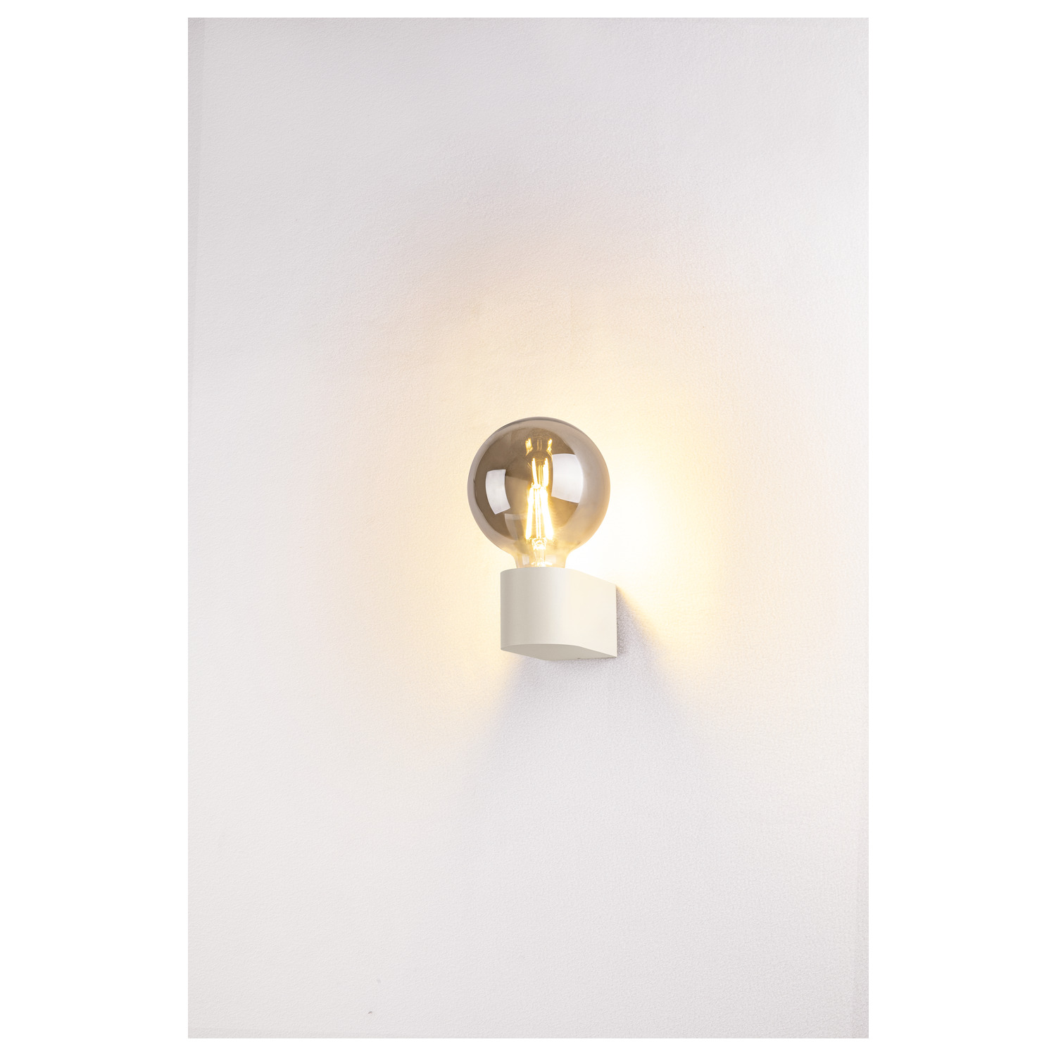 FITU CUBE WL Indoor Ytmonterad vägglampa, E27, vit - SLV | Bellalite