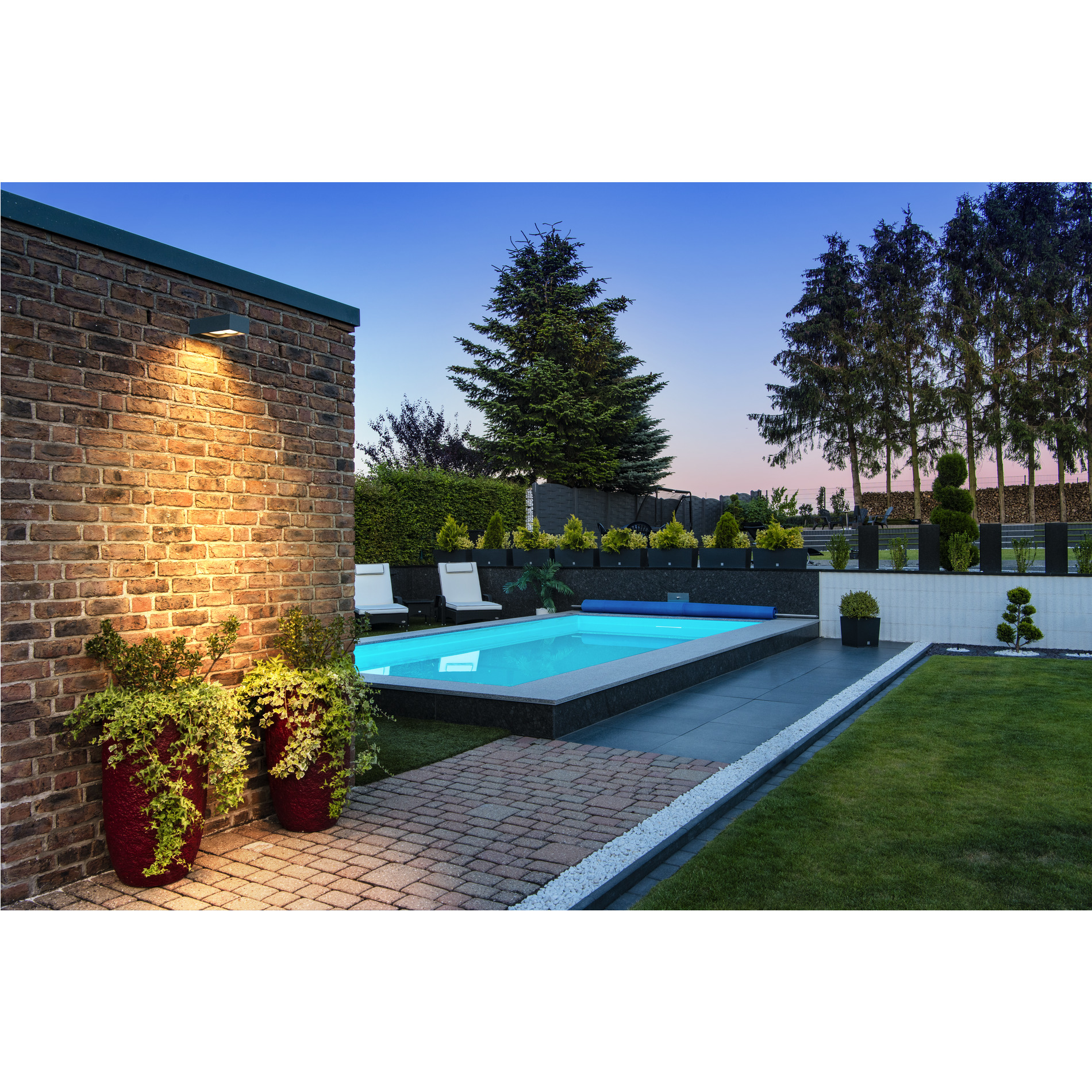 ESKINA FRAME WL Outdoor Ytmonterad LED-vägglampa antracit CCT-swit - SLV | Bellalite