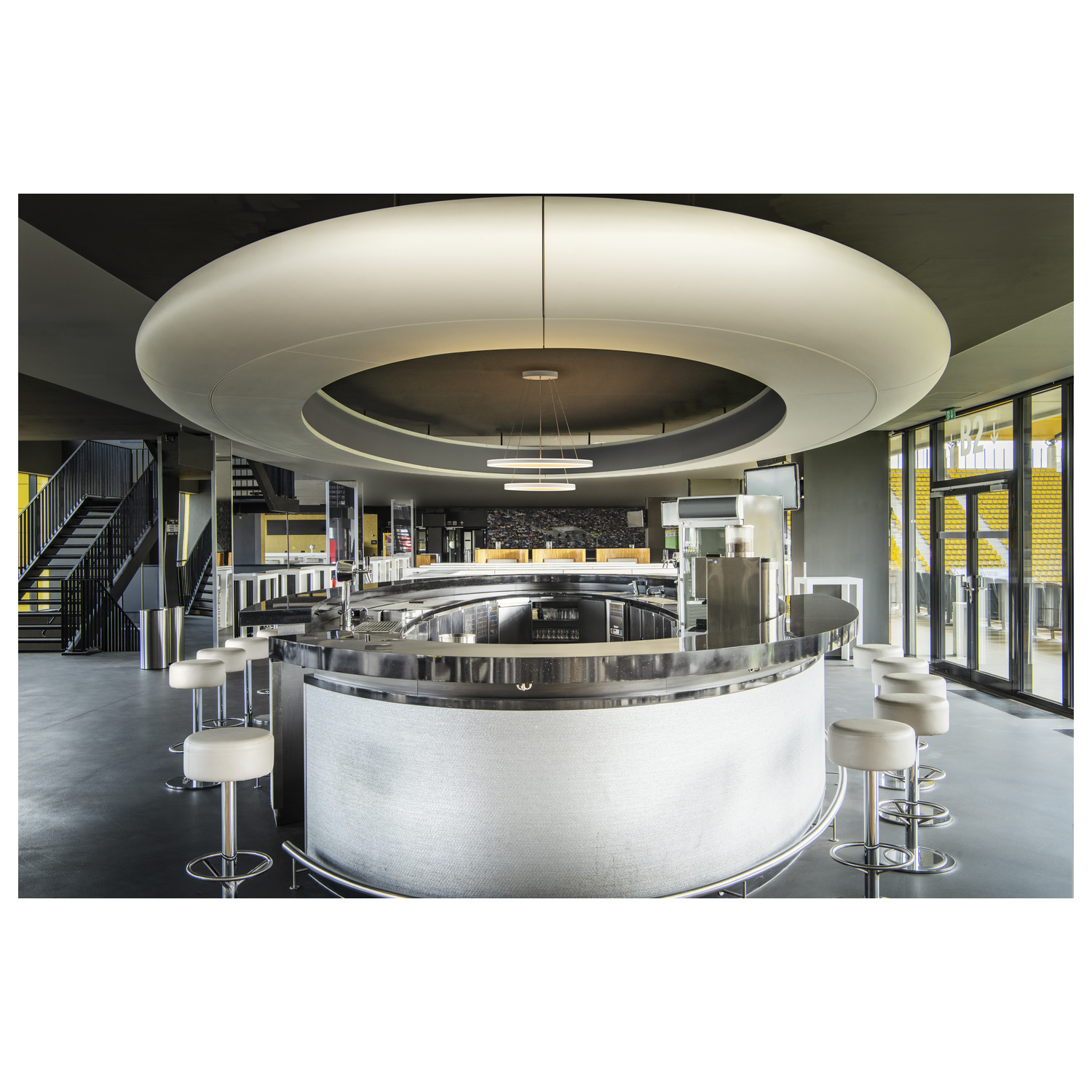ONE DUBBEL PD DALI UP/DOWN Indoor LED-taklampa vit CCT-switch 3000/4000 K - SLV | Bellalite