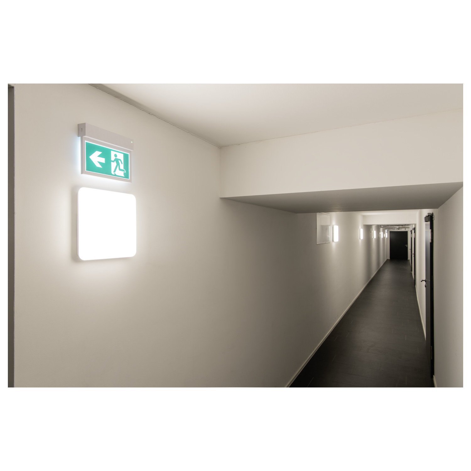 SIMA SENSOR Indoor Ytmonterad LED-vägg- och taklampa kantig vi - SLV | Bellalite