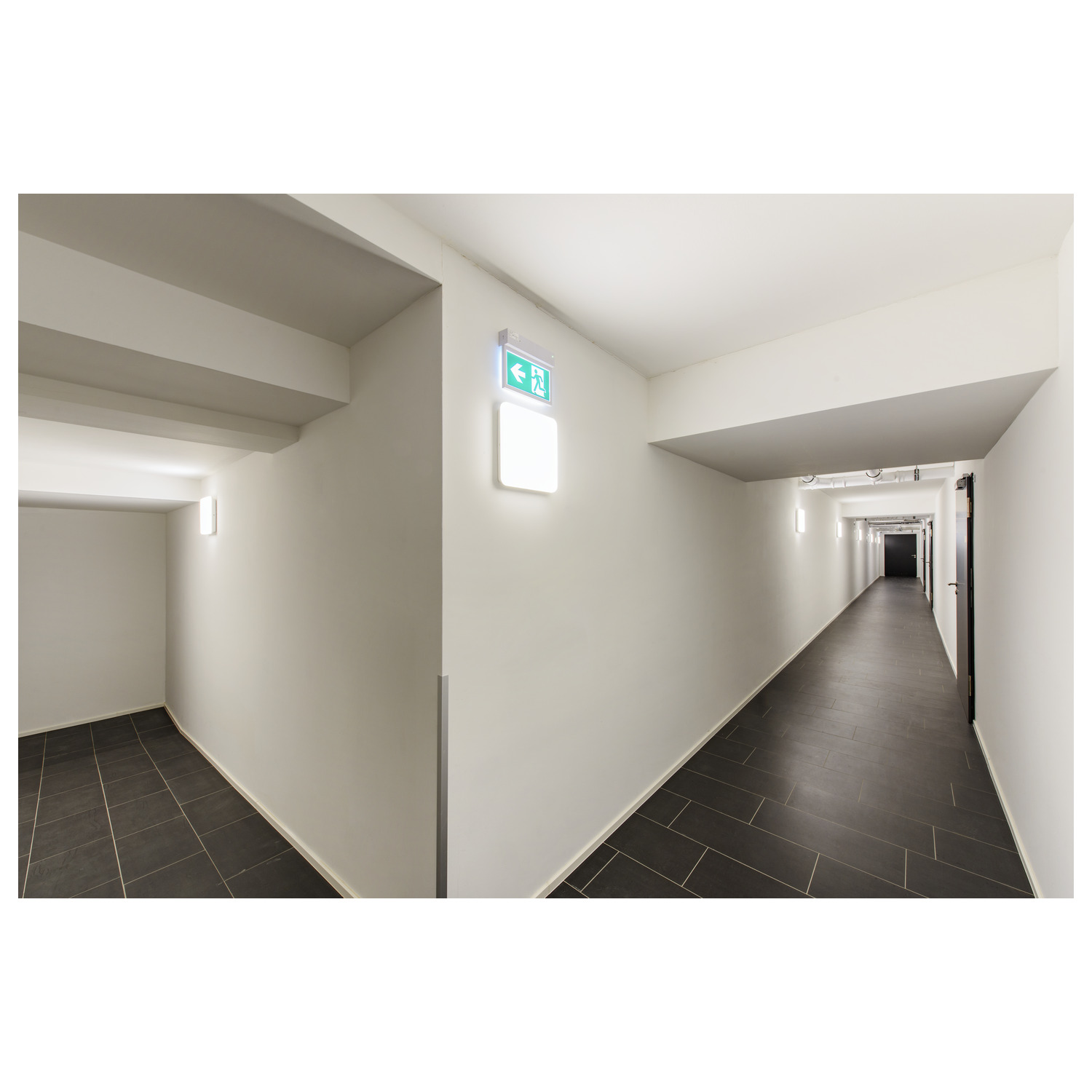 SIMA SENSOR Indoor Ytmonterad LED-vägg- och taklampa kantig vi - SLV | Bellalite