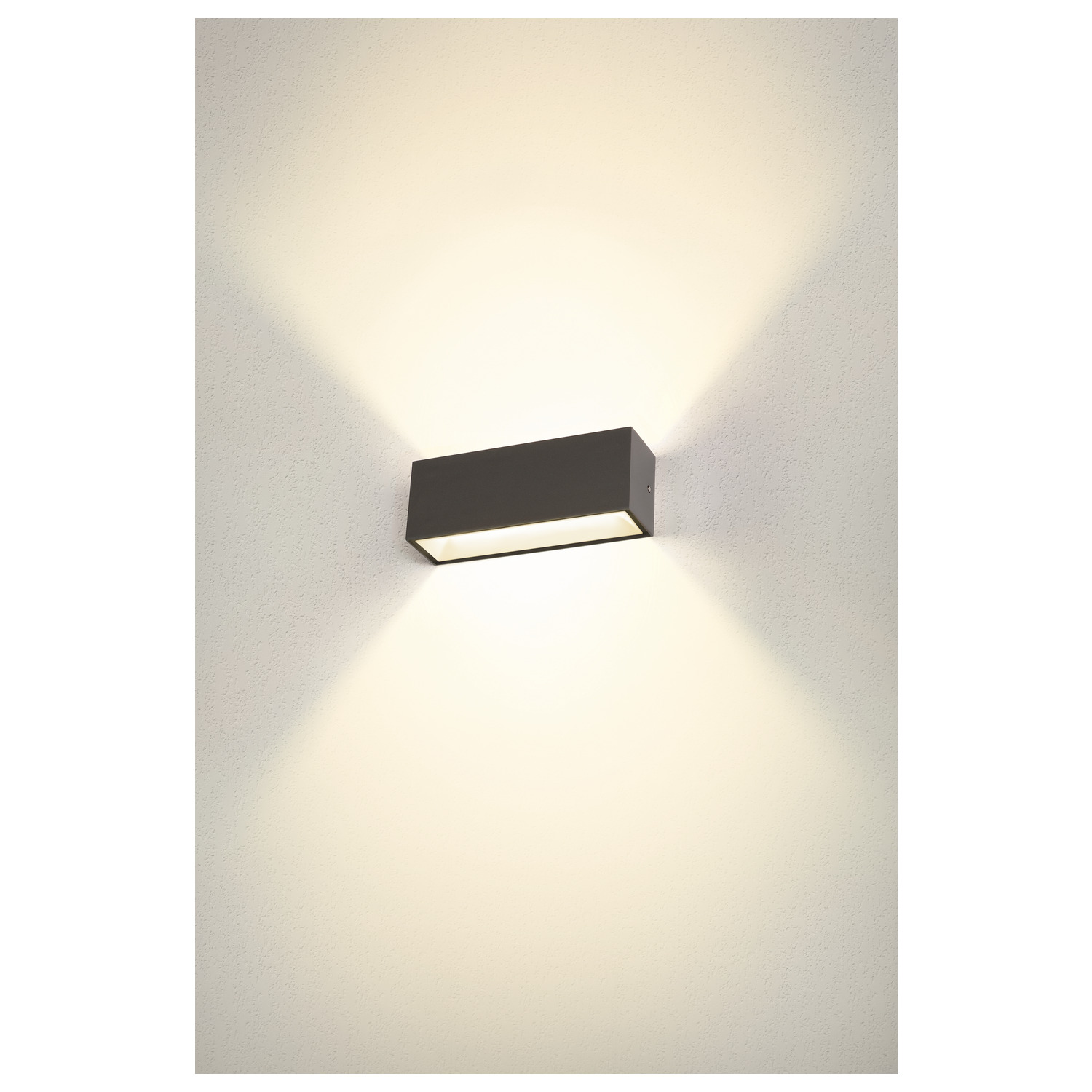 SITRA L WL UP/DOWN Outdoor LED-vägglampa, antracit, CCT-switch, 3000/ - SLV | Bellalite
