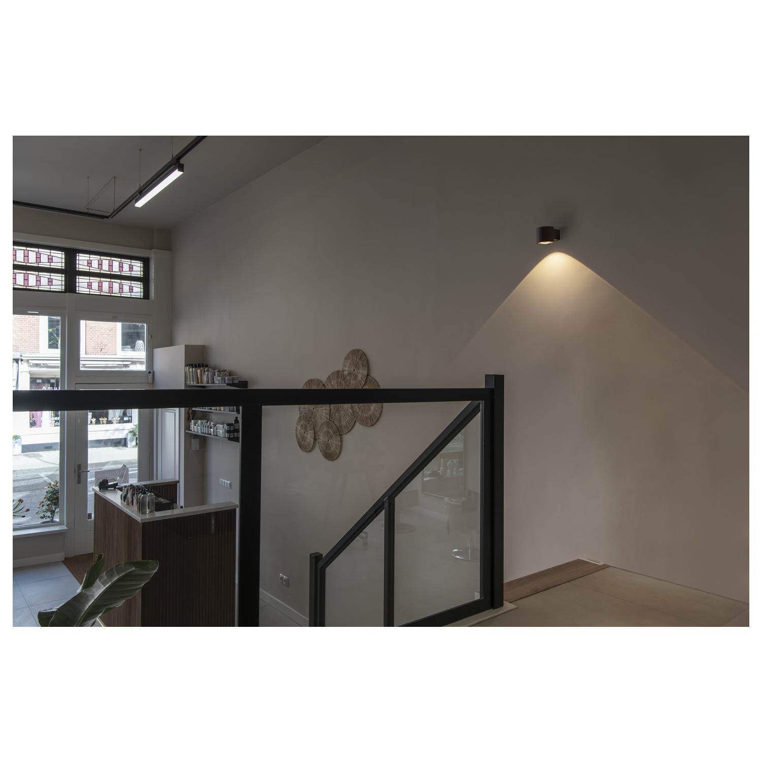 OCULUS WL PHASE väggmonterad lampa svart 8,5 W 570 lm 2000-3000 K  - SLV | Bellalite