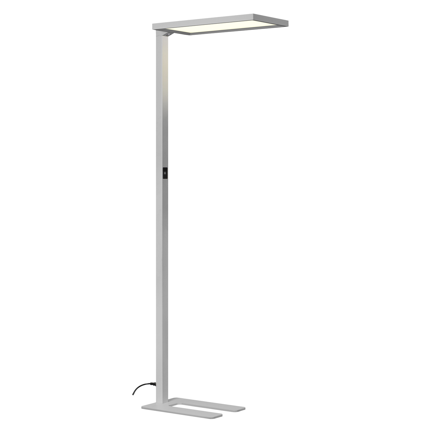 WORKLIGHT, staand armatuur zilver 1xLED 4000K