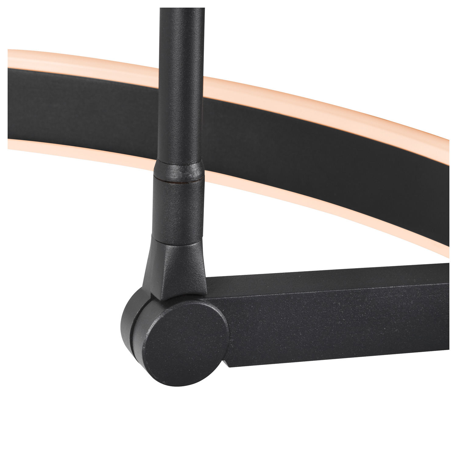 ONE BOW FL zwart 1xLED 2700/3000K