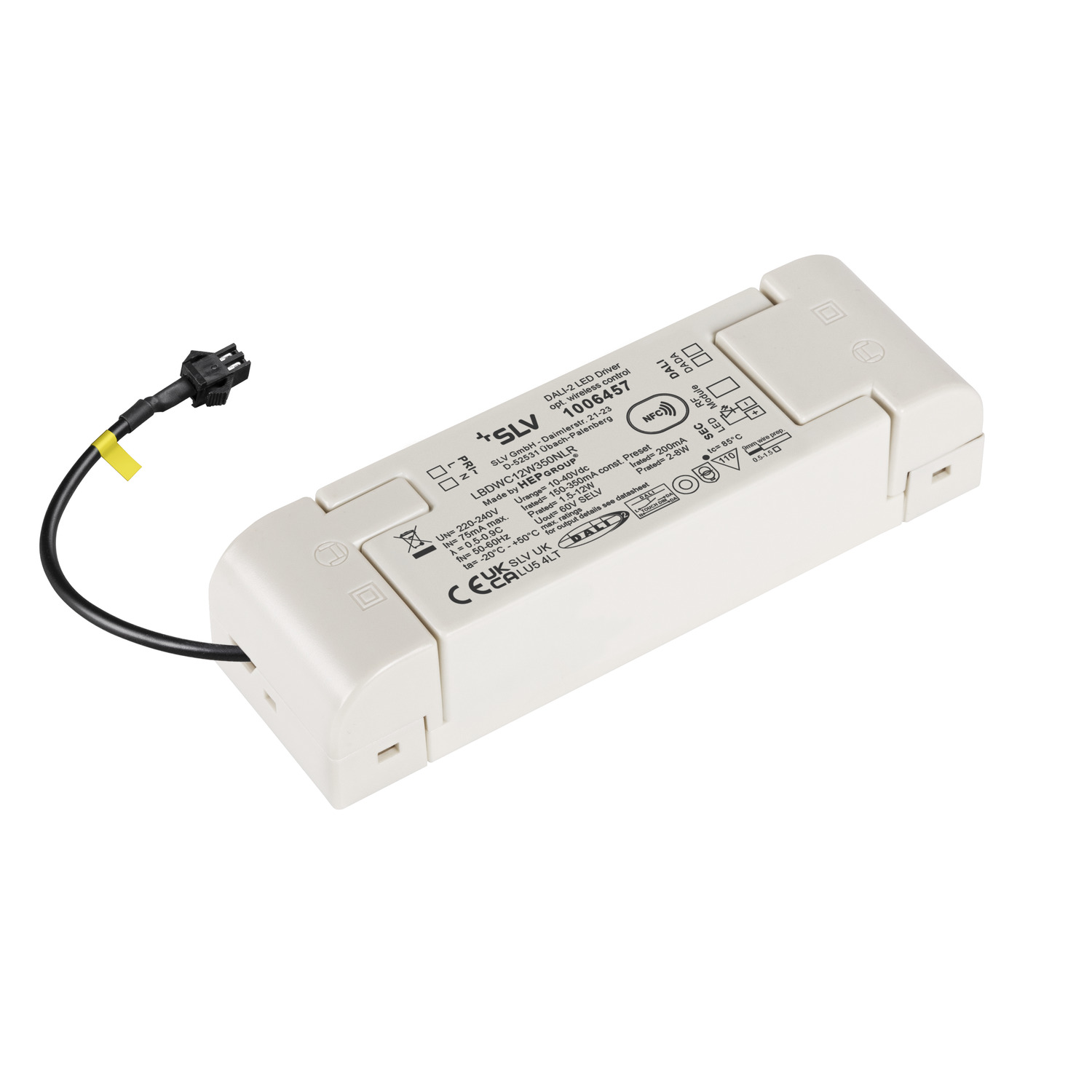 LED-Drivdon 12W 200mA DALI - SLV | Bellalite