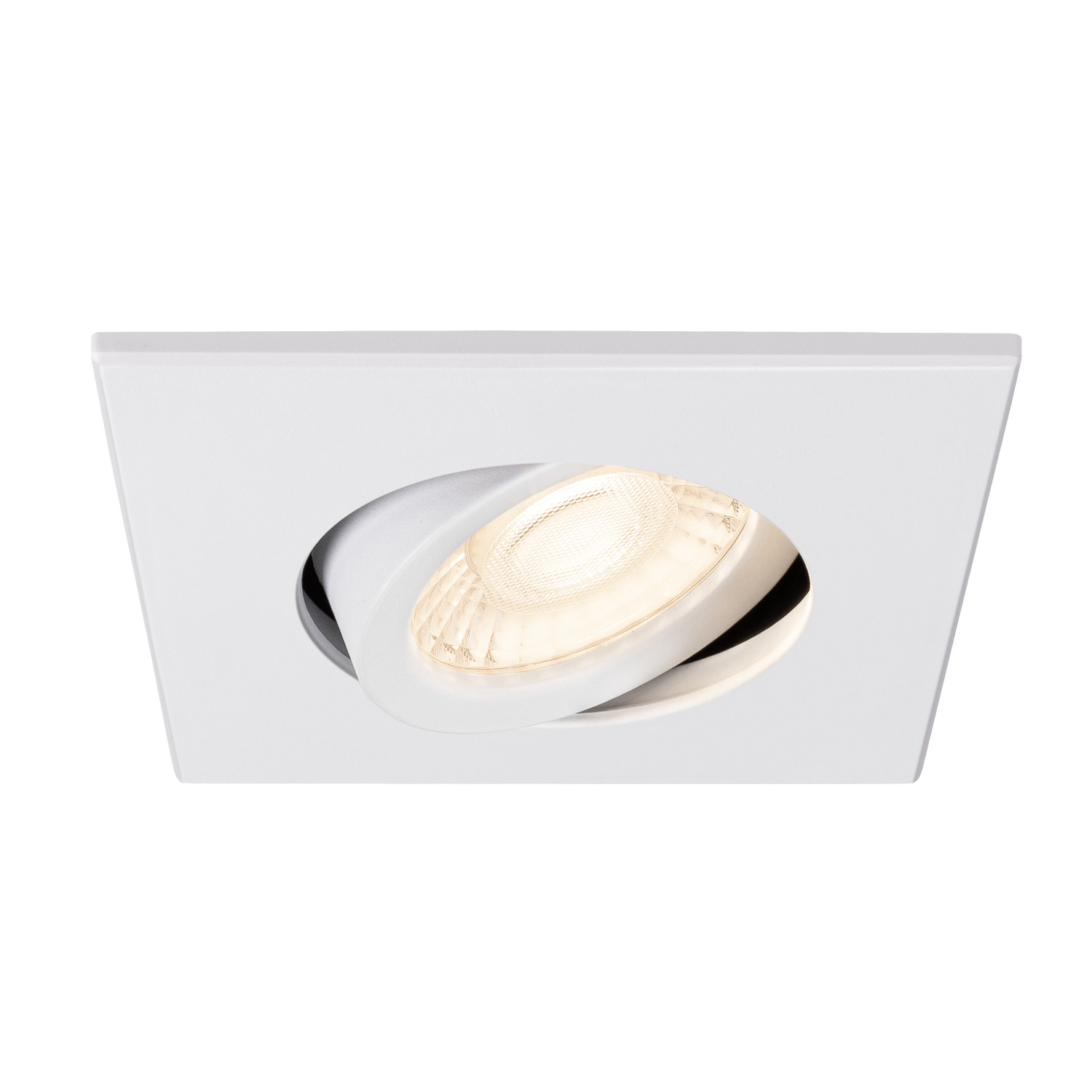 Täckplatta Fyrkantig UNIVERSAL DOWNLIGHT IP20 Vit - SLV | Bellalite