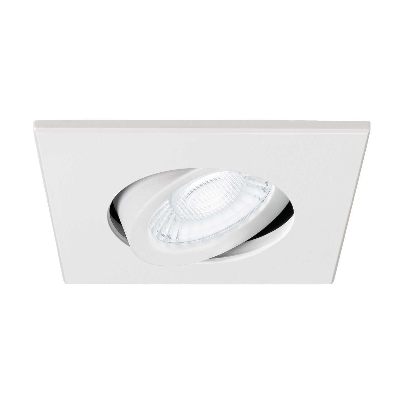Täckplatta Fyrkantig UNIVERSAL DOWNLIGHT IP20 Vit - SLV | Bellalite