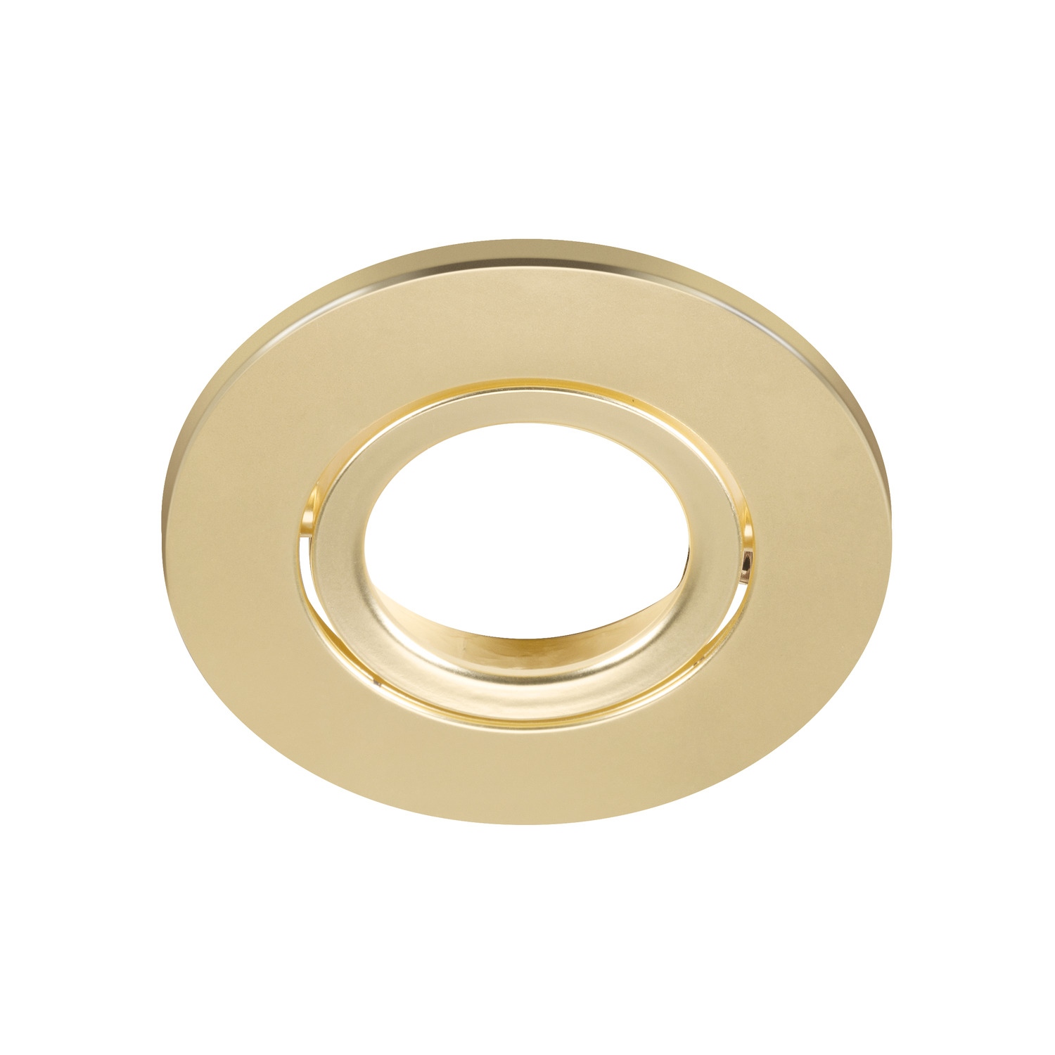 Täckplatta Rund UNIVERSAL DOWNLIGHT IP65 Guld matt - SLV | Bellalite