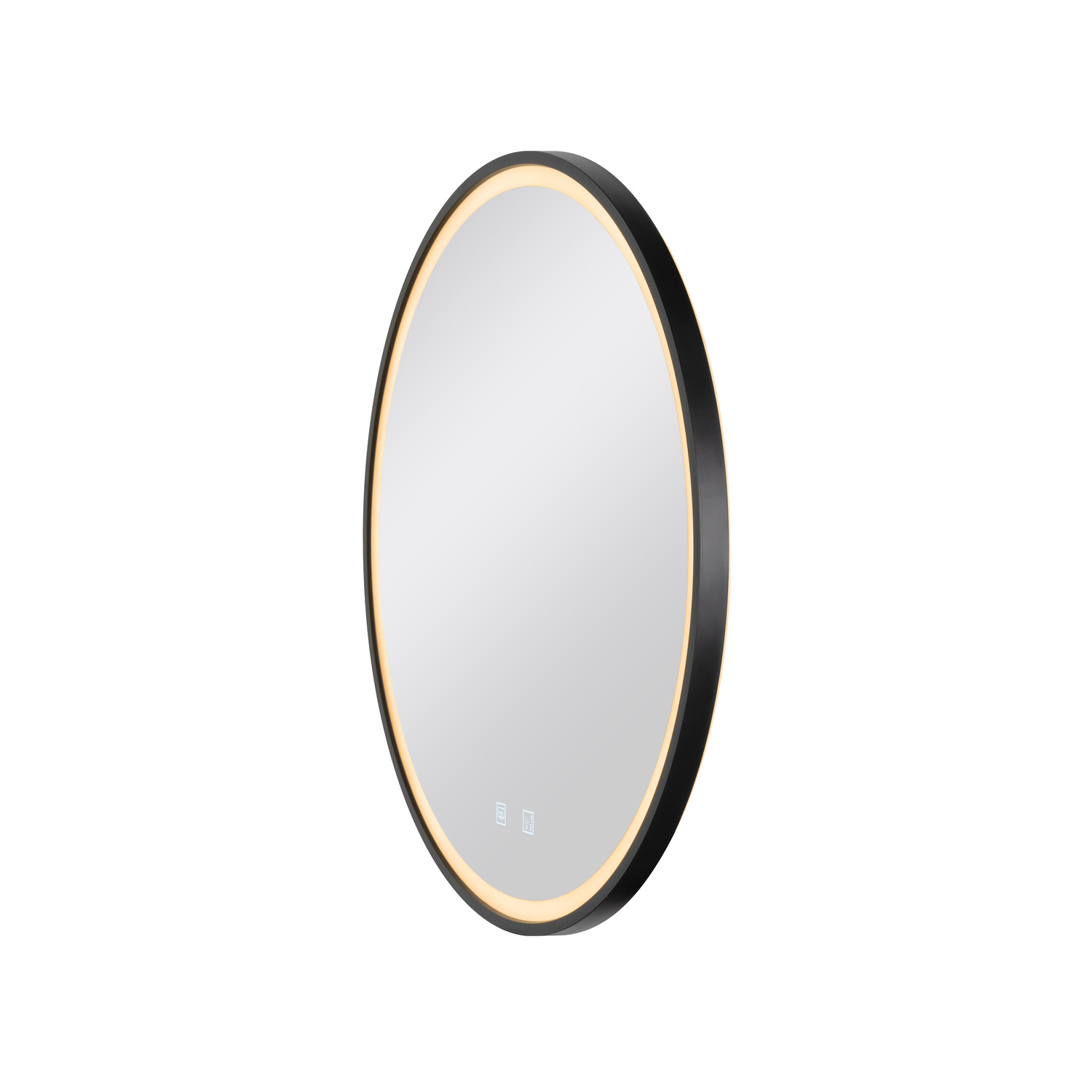 TRUKKO 60 Spiegel chrm/zwart 1xLED 3000/4000/6500K