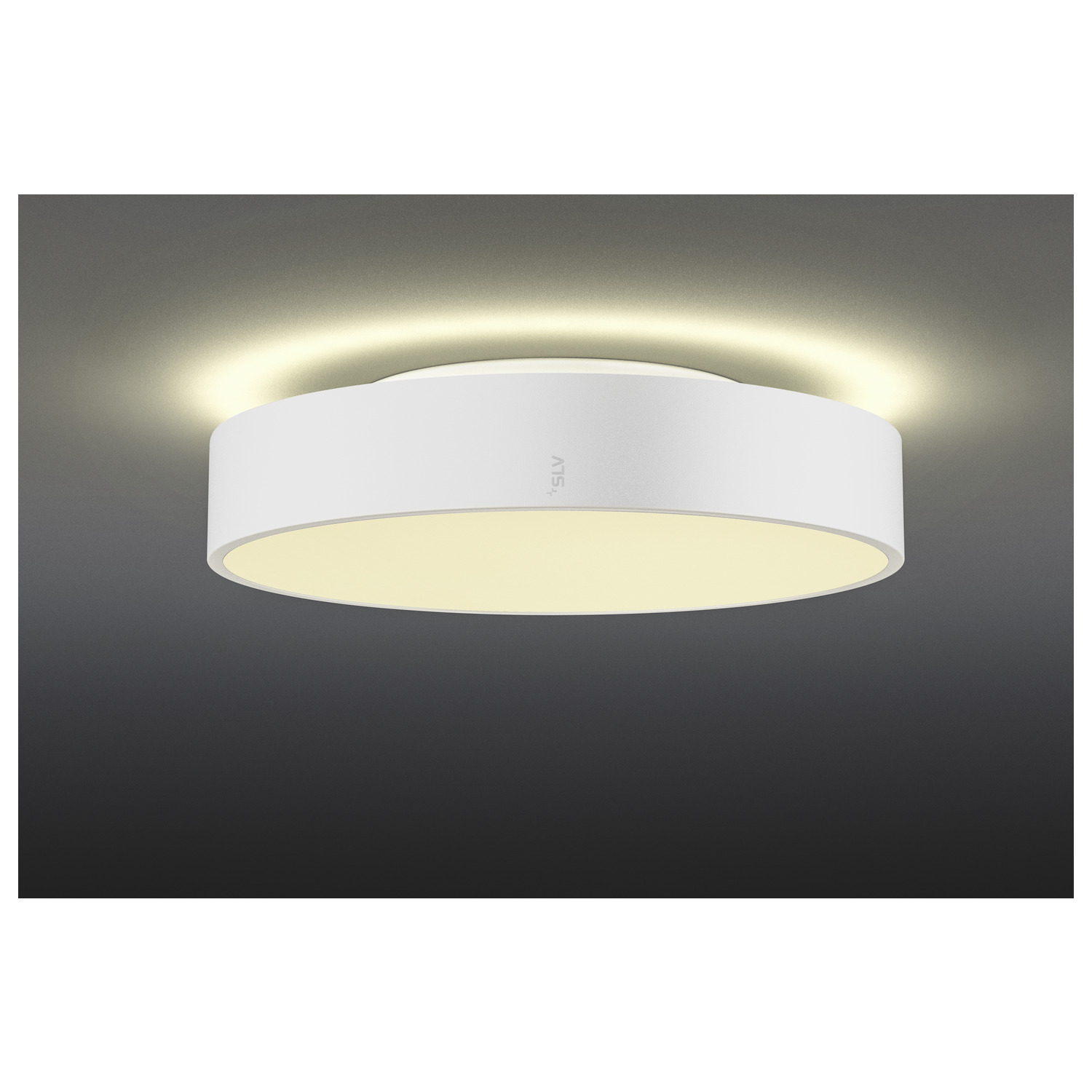MEDO® PRO 40 Vägg- och takmonterad lampa, rund, 3000/4000 K, 19 - SLV | Bellalite