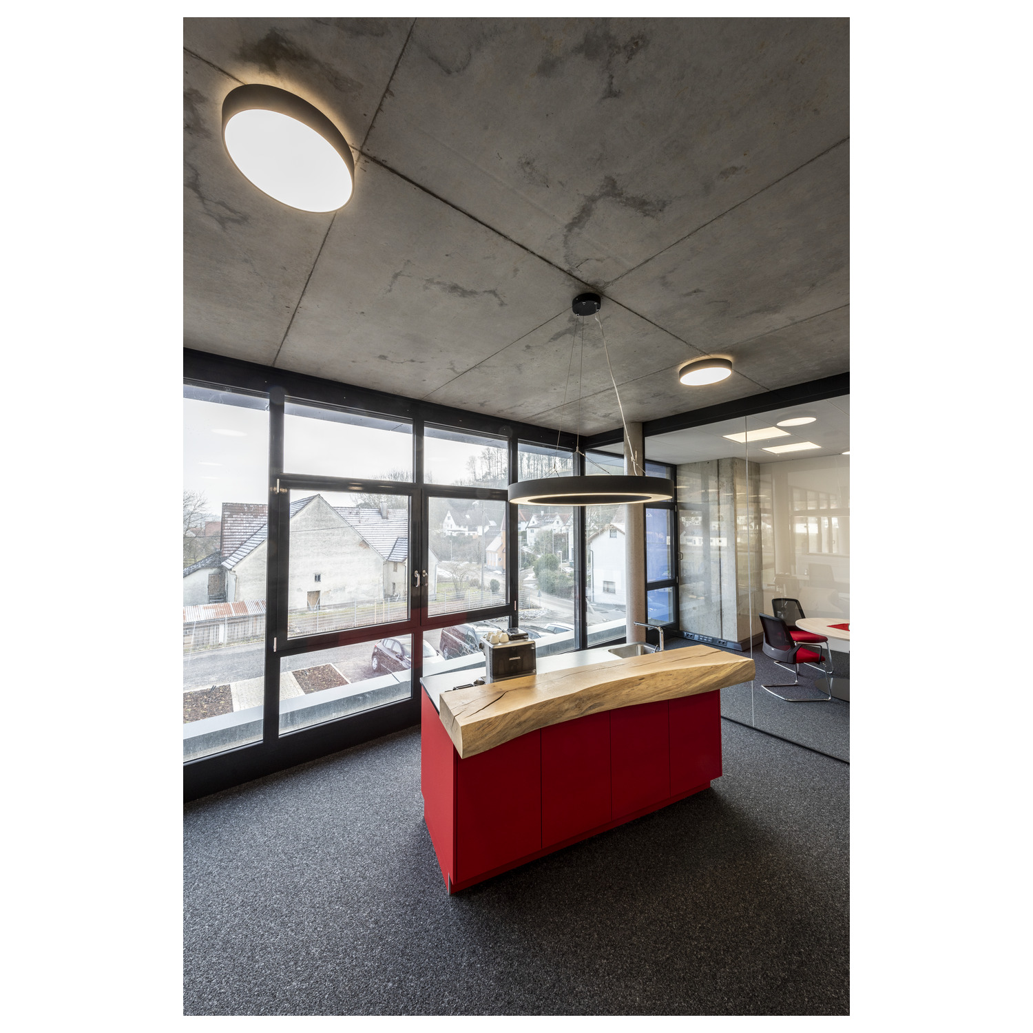MEDO® PRO 60 Vägg- och takmonterad lampa, rund, 3000/4000 K, 37 - SLV | Bellalite