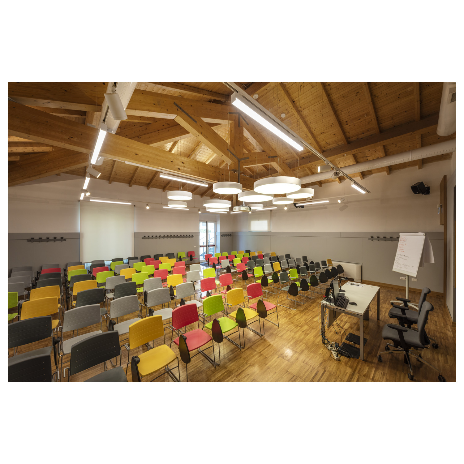 MEDO® PRO 40 Vägg- och takmonterad lampa, rund, 3000/4000 K, 19 - SLV | Bellalite
