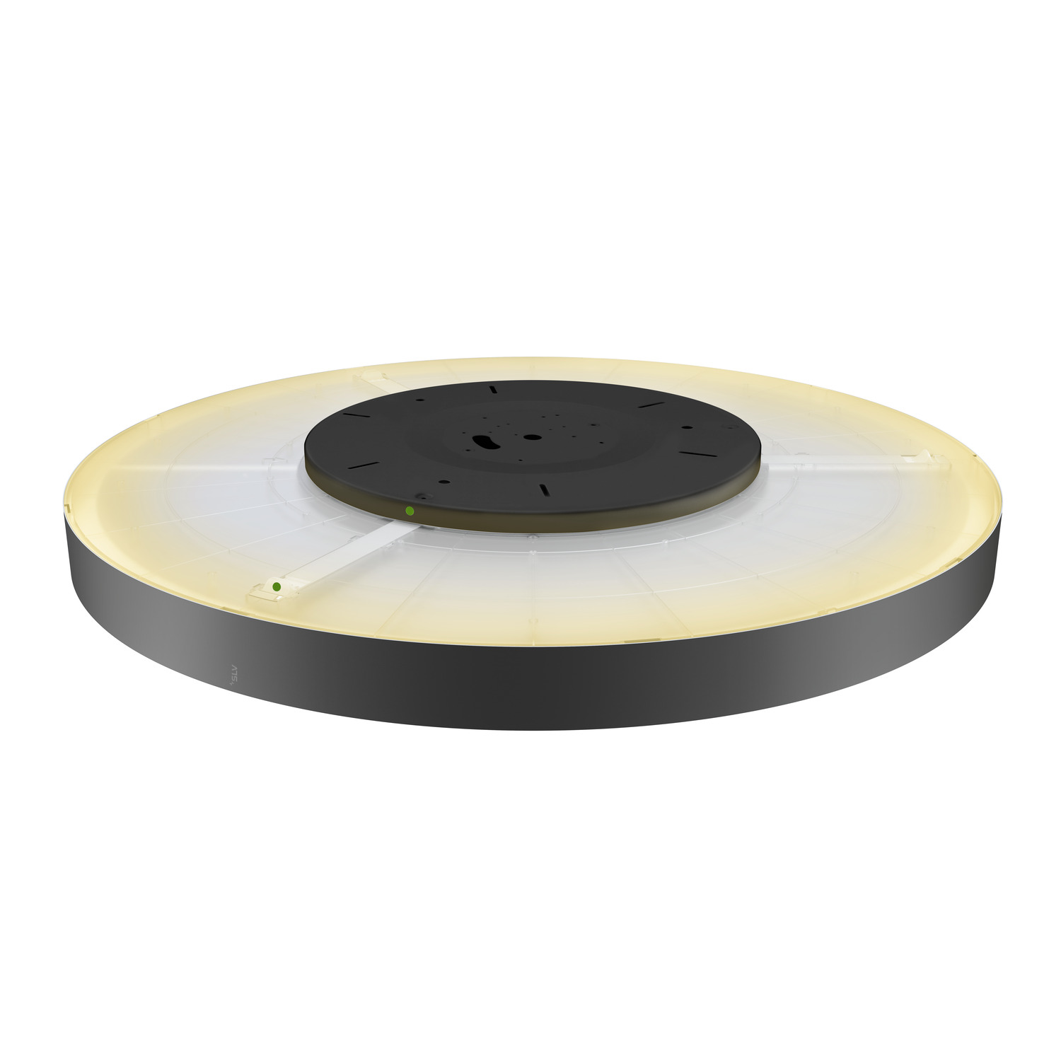 MEDO® PRO 90 Takmonterad lampa, rund, 3000/4000 K, 74 W, fassys - SLV | Bellalite