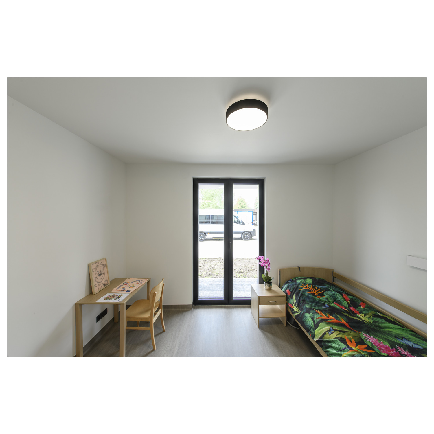 MEDO® 40 Vägg- och takmonterad lampa, rund, 2700/3000/4000  - SLV | Bellalite