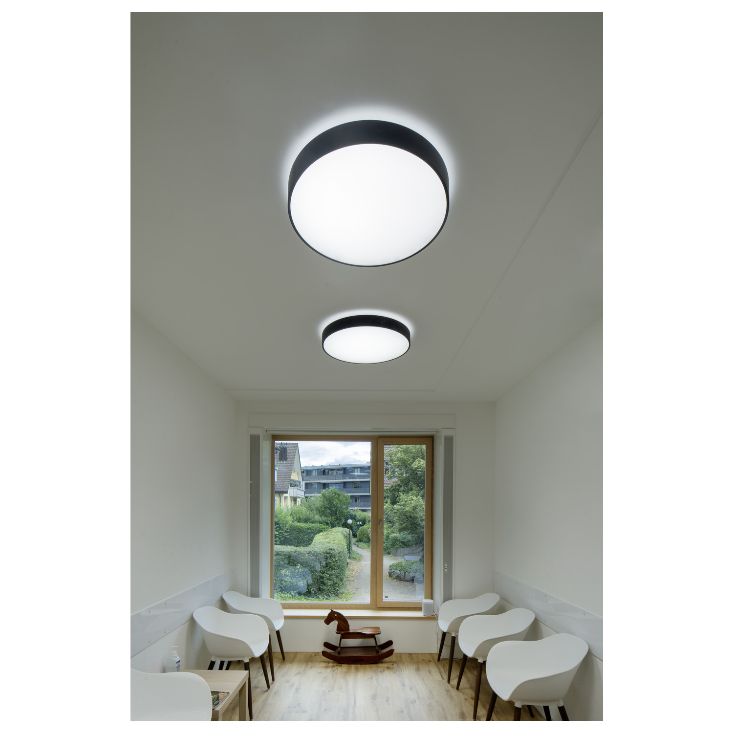 MEDO® 90 Takmonterad lampa, rund, 2700/3000/4000 K, 79 W, f - SLV | Bellalite
