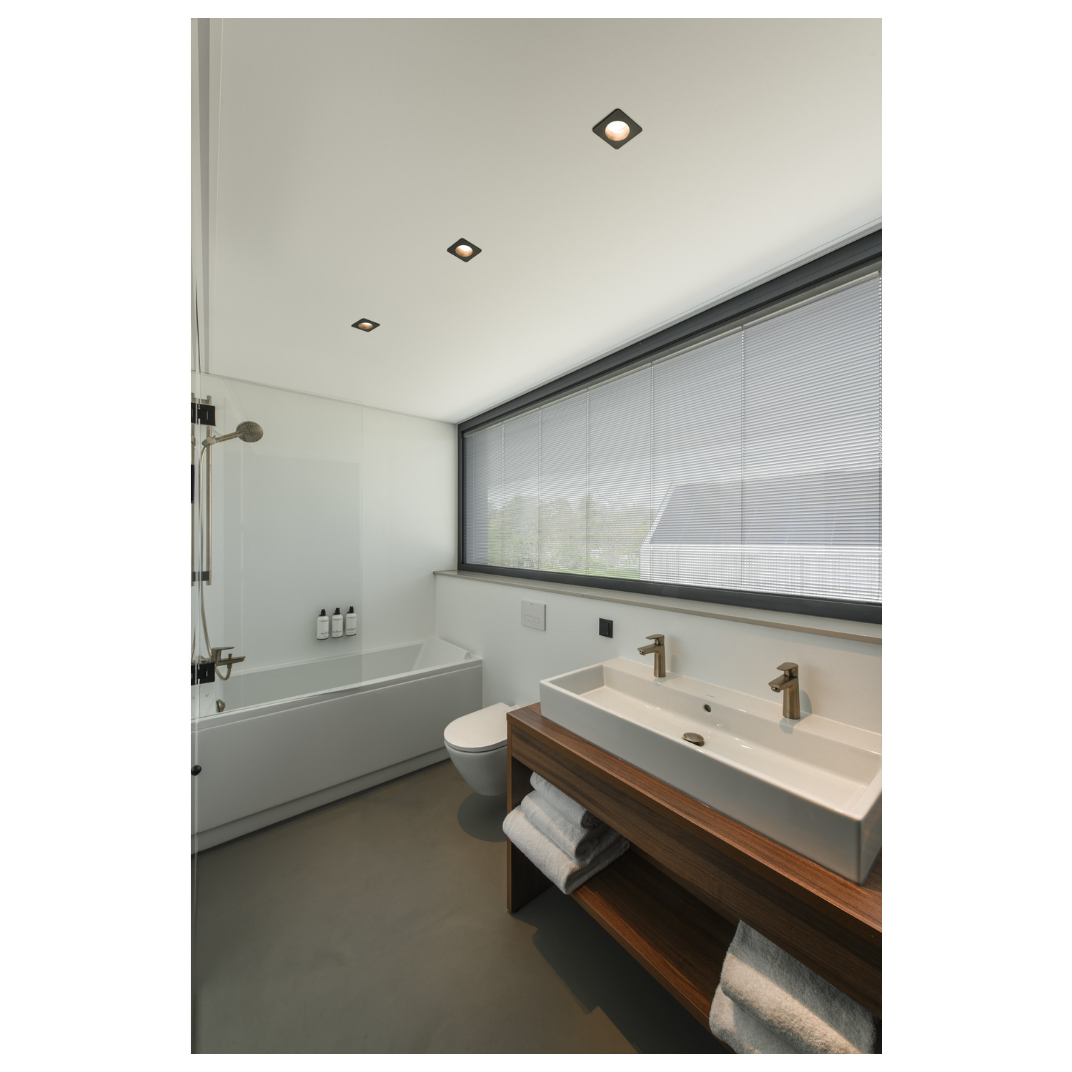 NEW TRIA 68 ceiling installation ring L: 8.2 W: 8.2 H: 3.4 cm  - SLV | Bellalite
