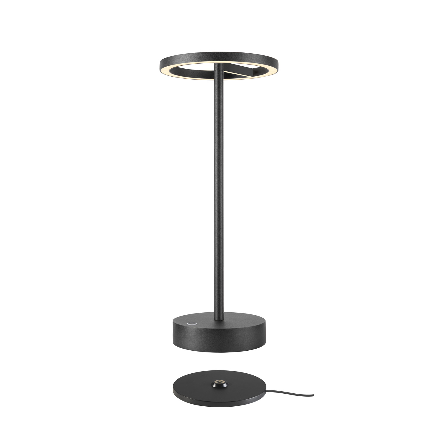 VINOLINA ONE, table lamp, battery, IP54, 2700K, TOUCH, Svart  - SLV | Bellalite