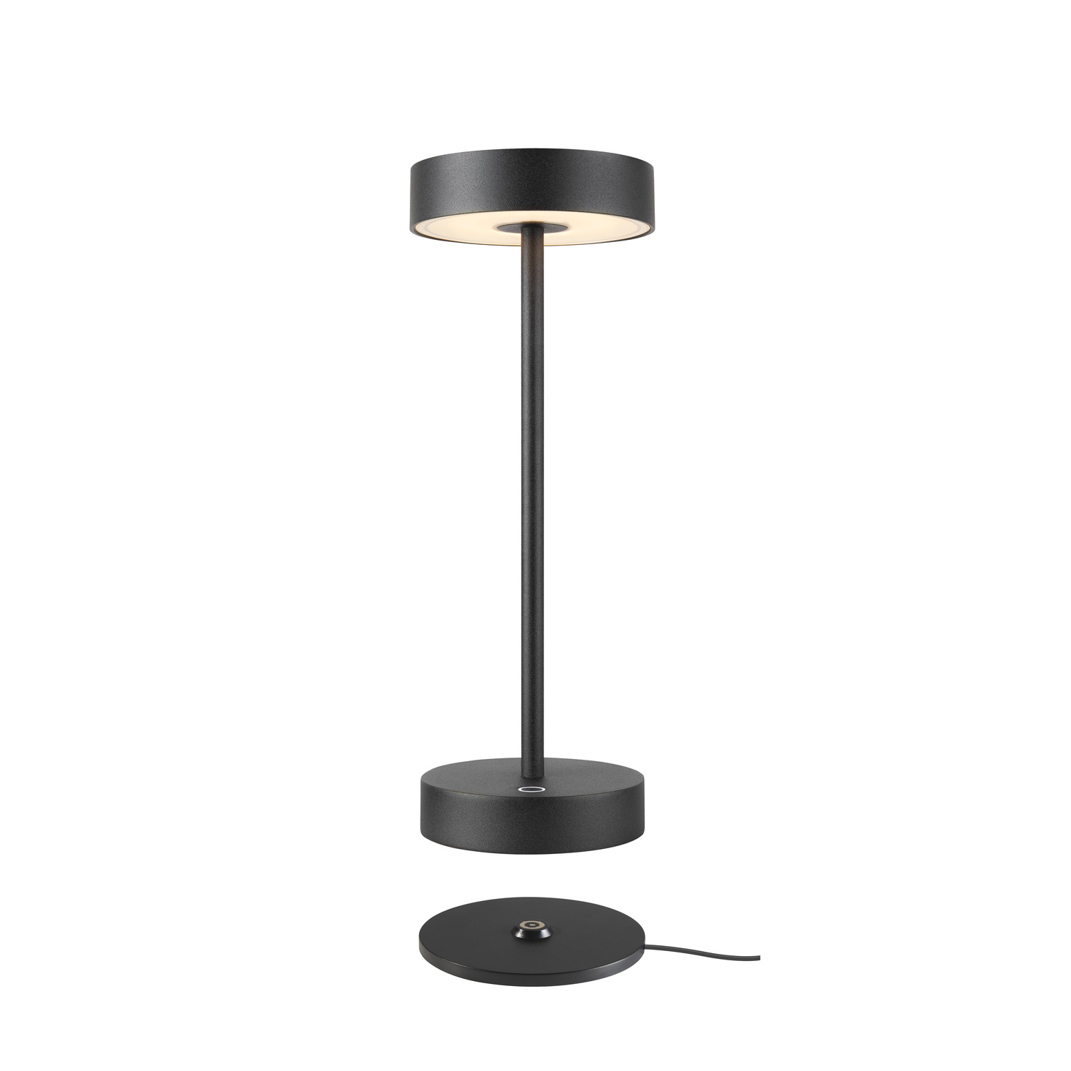 VINOLINA, table lamp, battery, IP54, 2700/3000K, TOUCH, Svart  - SLV | Bellalite