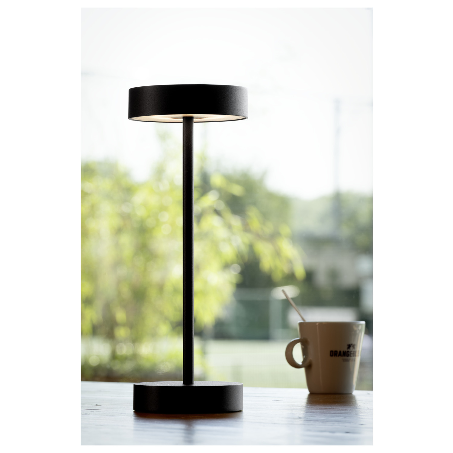 VINOLINA, table lamp, battery, IP54, 2700/3000K, TOUCH, Svart  - SLV | Bellalite
