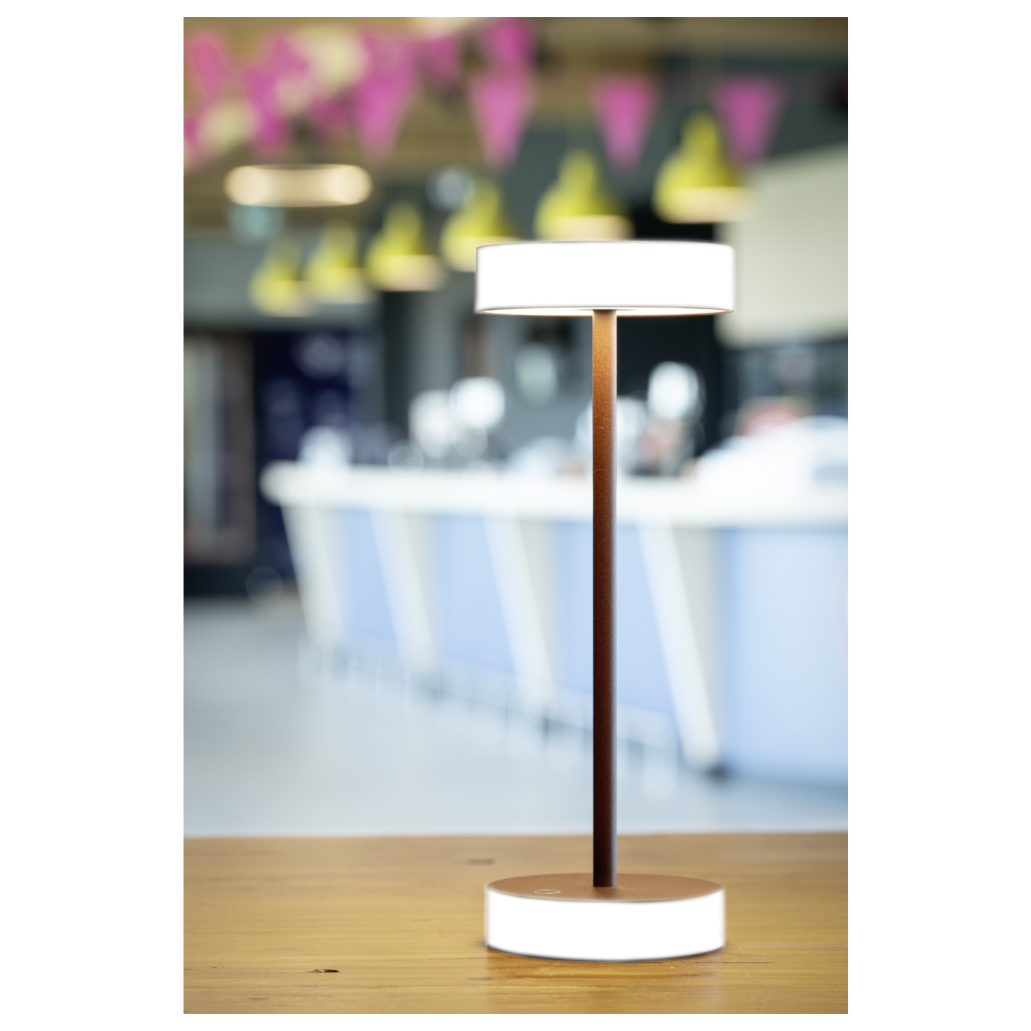 VINOLINA, table lamp, battery, IP54, 2700/3000K, TOUCH, Svart  - SLV | Bellalite