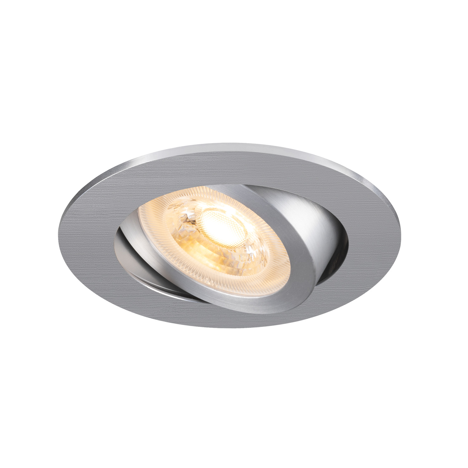 NEW TRIA® 68 Infälld taklampa, rund, max. 10 W, GU10, aluminium - SLV | Bellalite