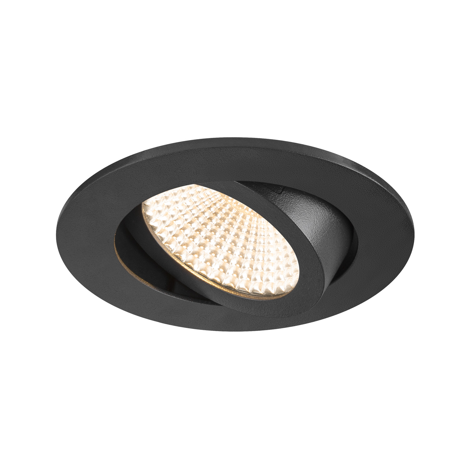 NEW TRIA 68 recessed ceiling light 2700K 60° IP 20 round Svart - SLV | Bellalite
