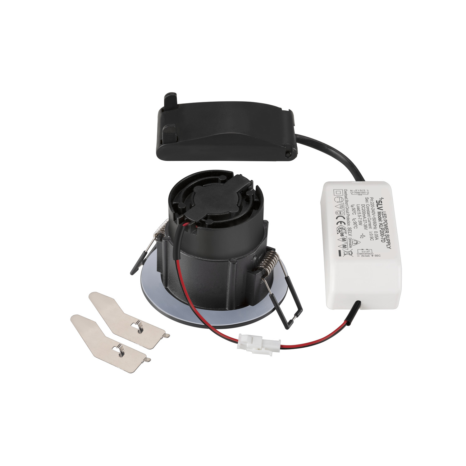 NEW TRIA 68 recessed ceiling light 3000K 38° IP 20 / IP 65 rou - SLV | Bellalite